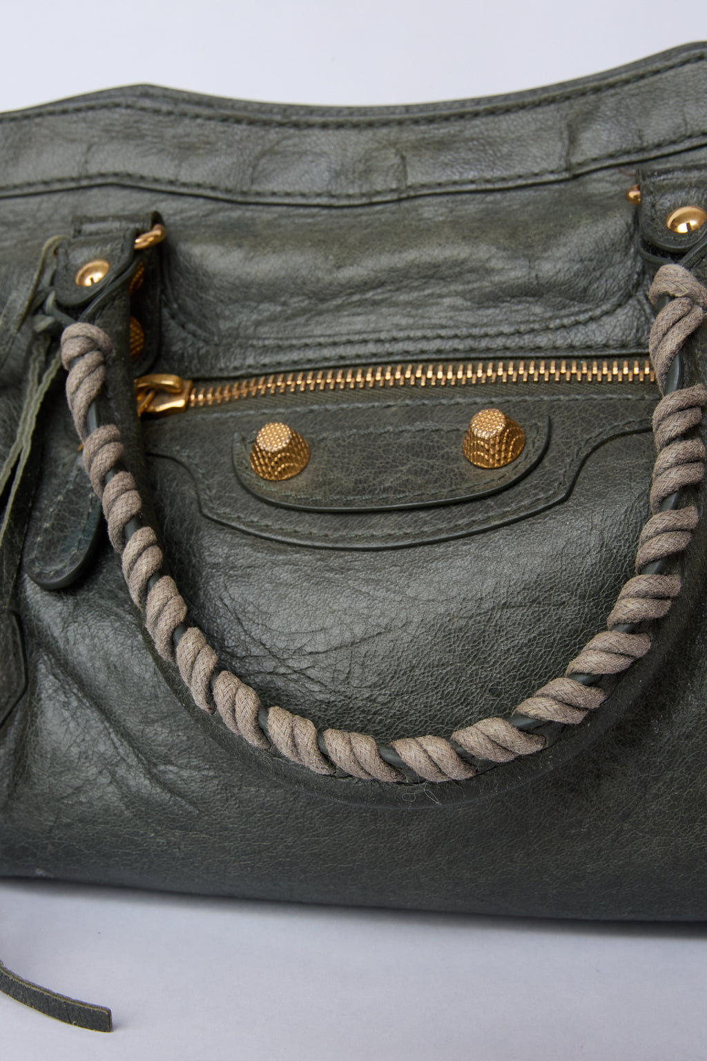 BALENCIAGA GREEN MINI CITY