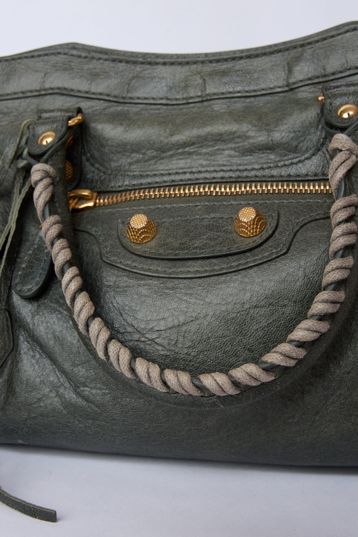 BALENCIAGA GREEN MINI CITY