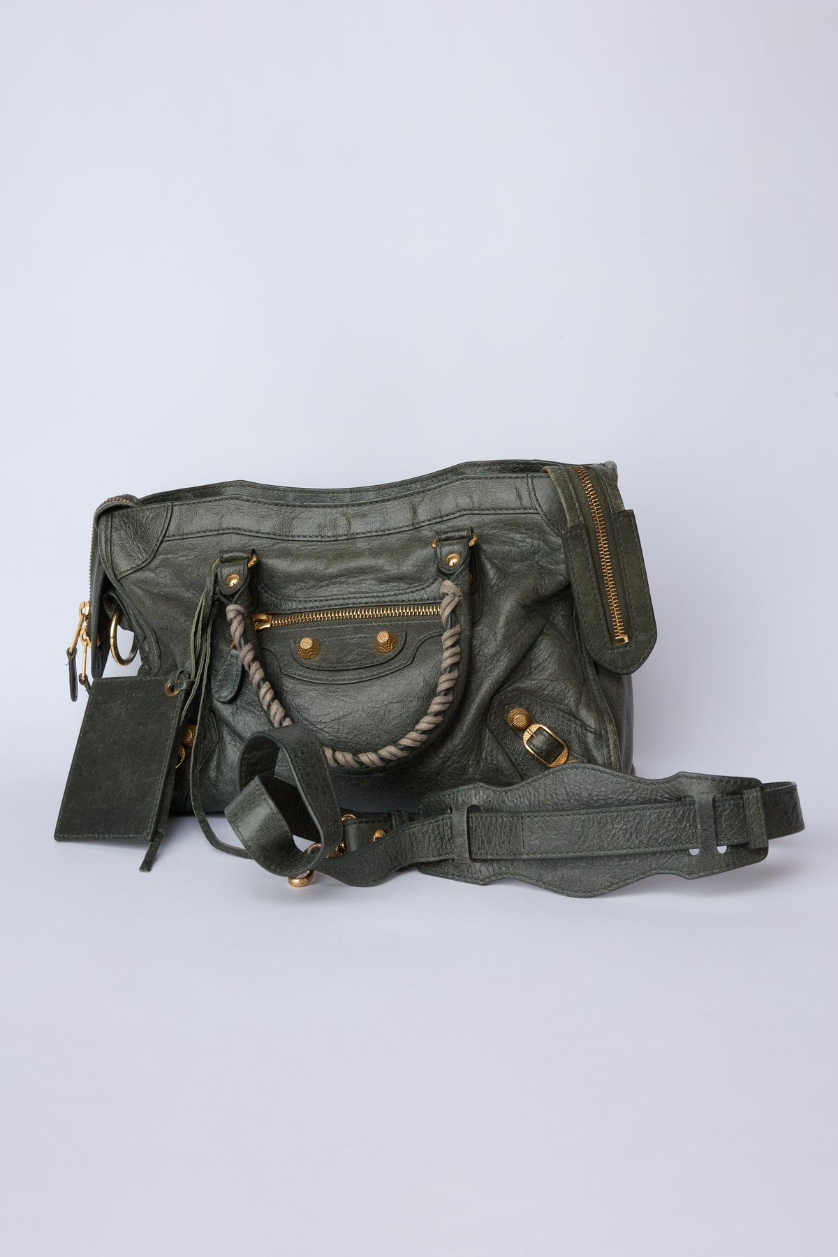BALENCIAGA GREEN MINI CITY