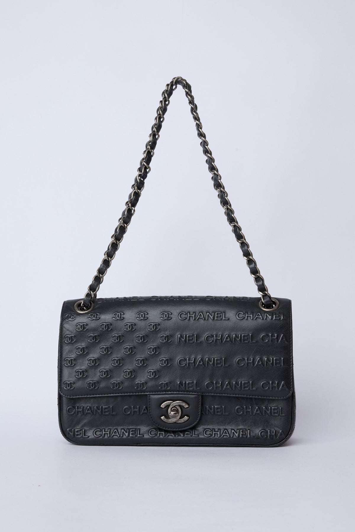 LIMITED EDITION CHANEL PARIS-DALLAS BLACK OLD GLORY FLAP