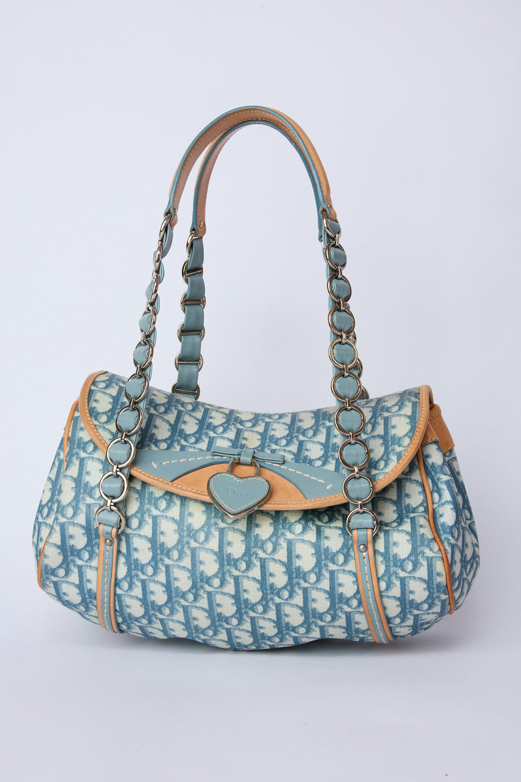 DIOR DIORISSIMO BLUE ROMANTIQUE BAG