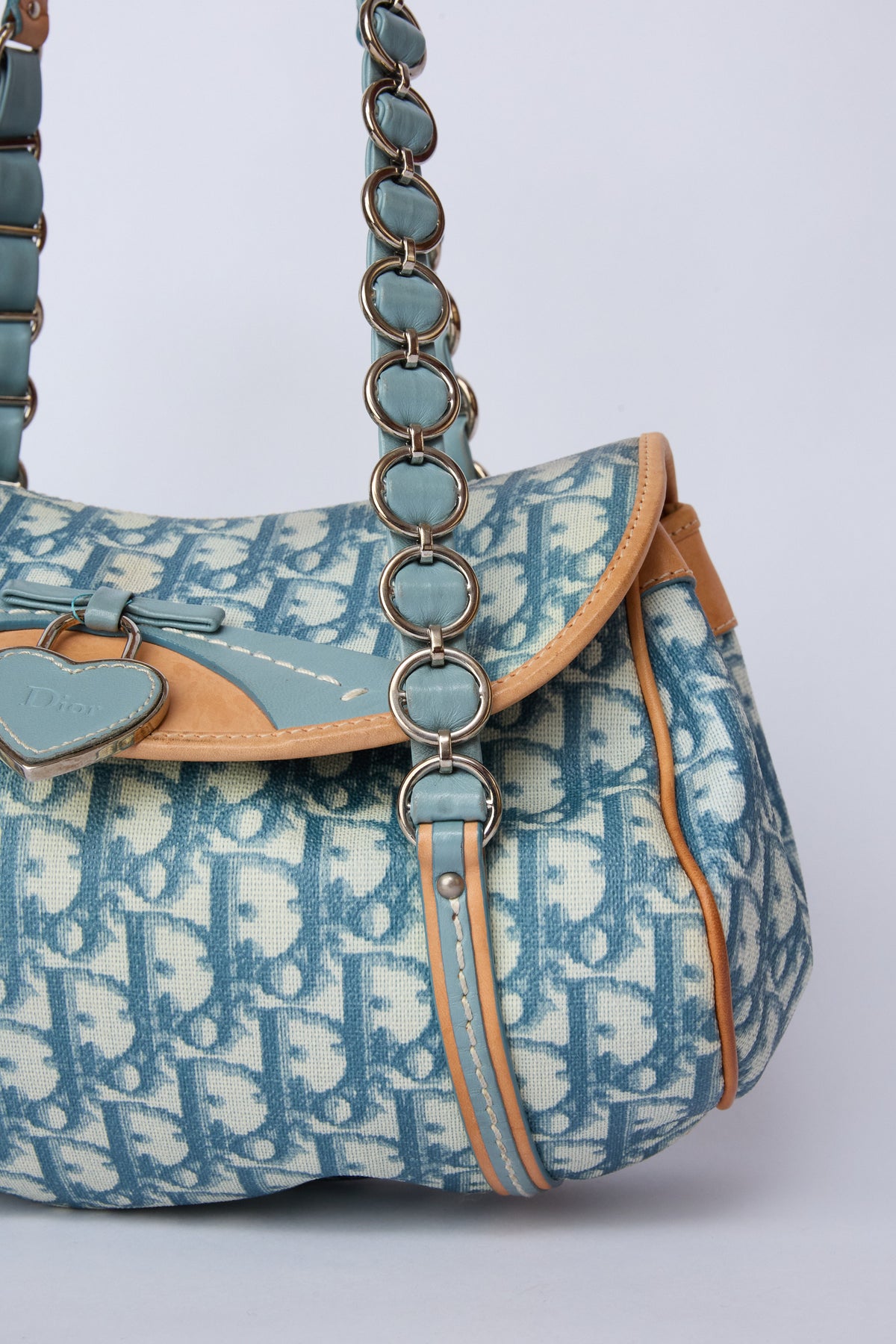 DIOR DIORISSIMO BLUE ROMANTIQUE BAG