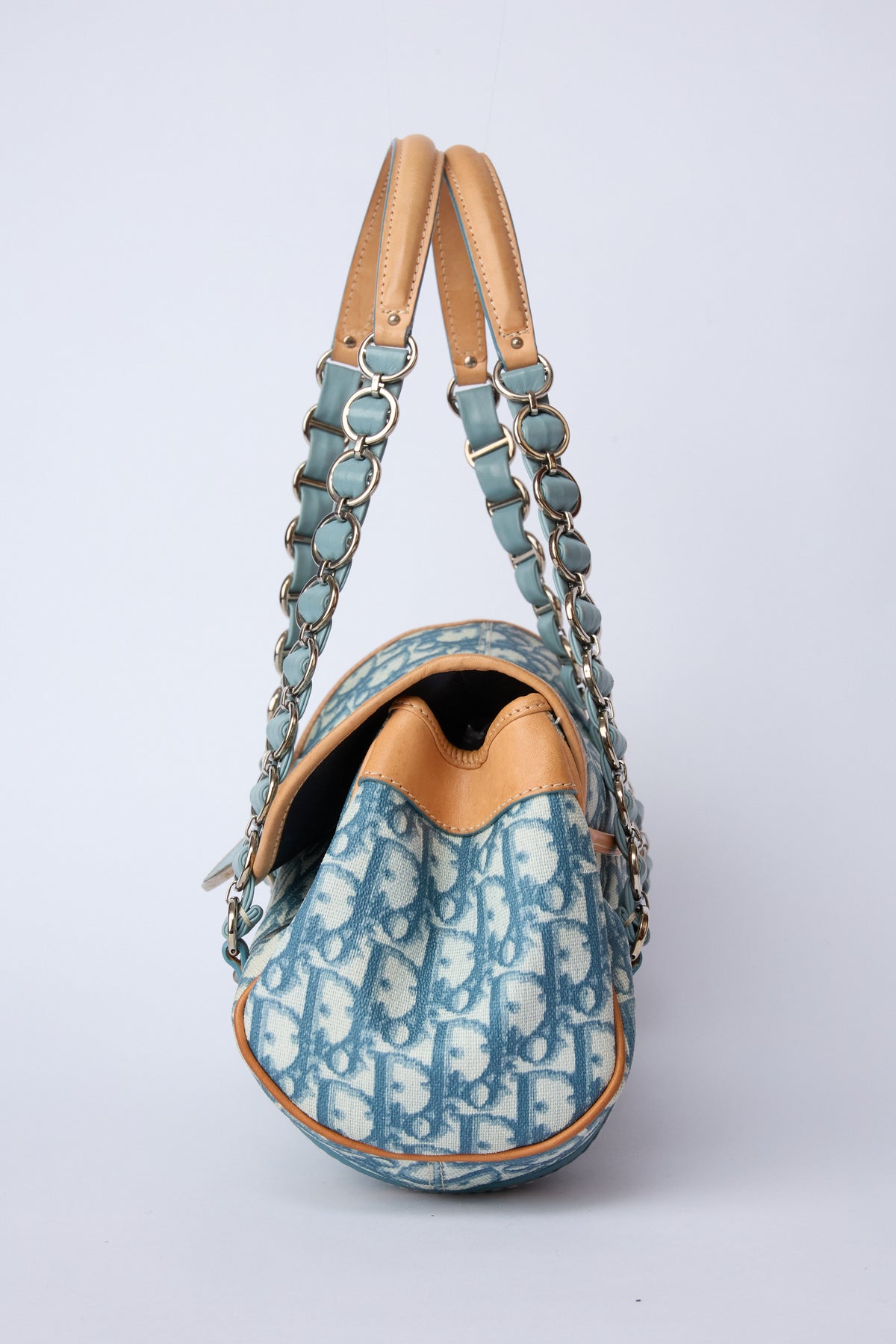 DIOR DIORISSIMO BLUE ROMANTIQUE BAG