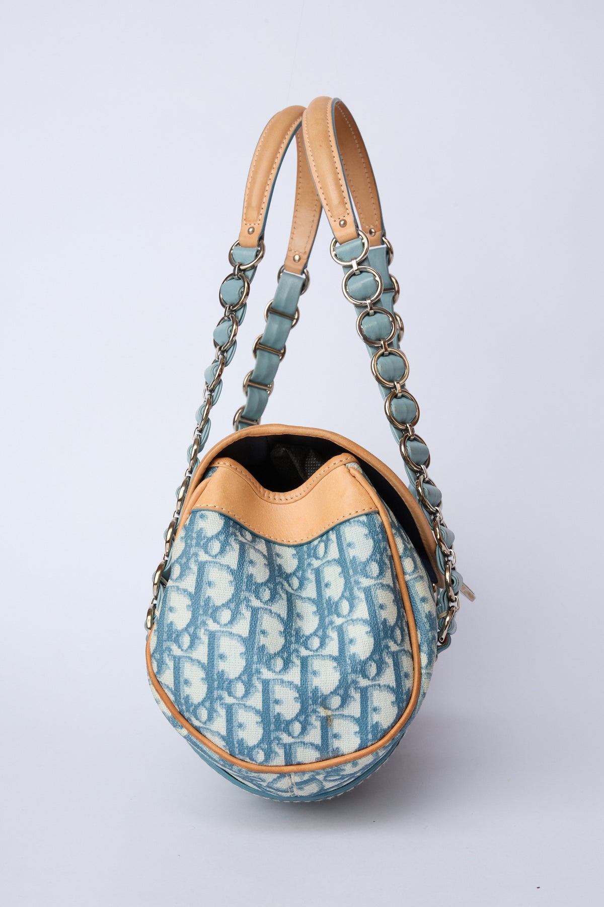 DIOR DIORISSIMO BLUE ROMANTIQUE BAG
