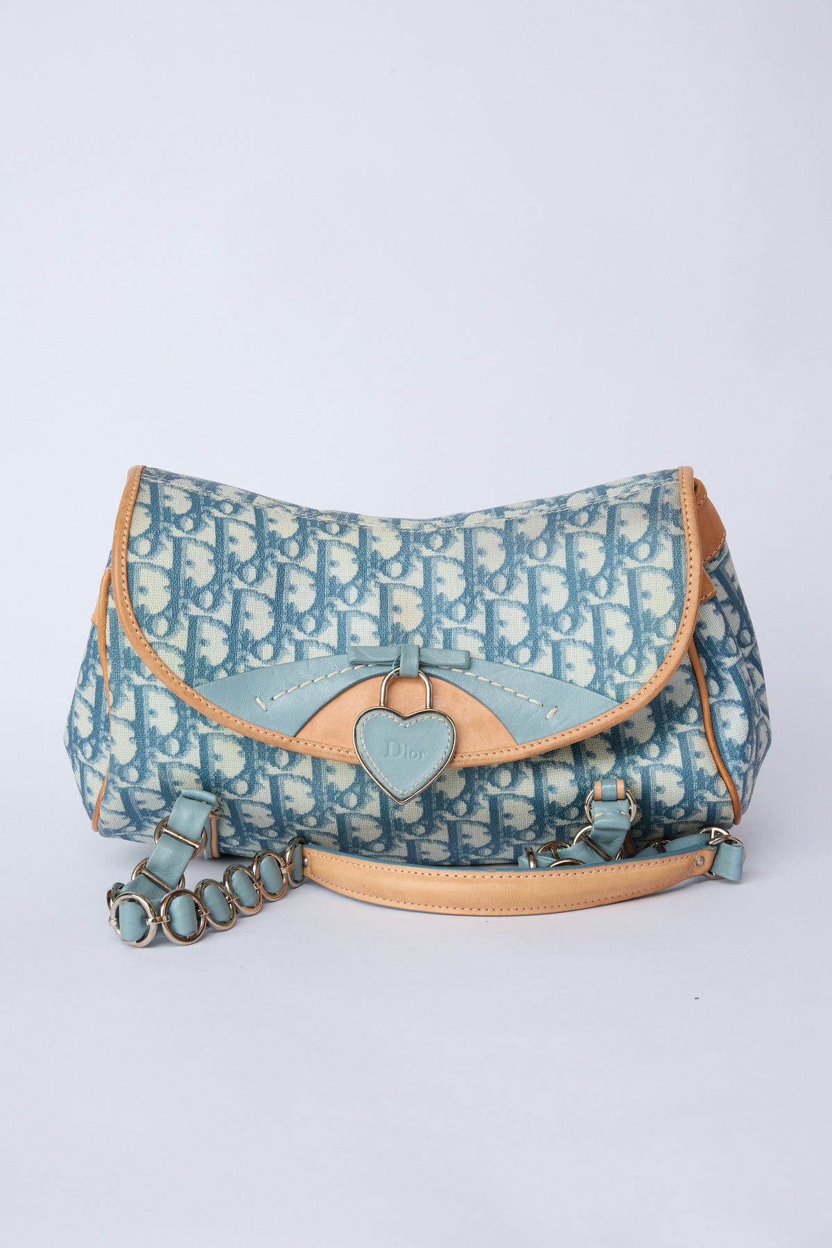 DIOR DIORISSIMO BLUE ROMANTIQUE BAG