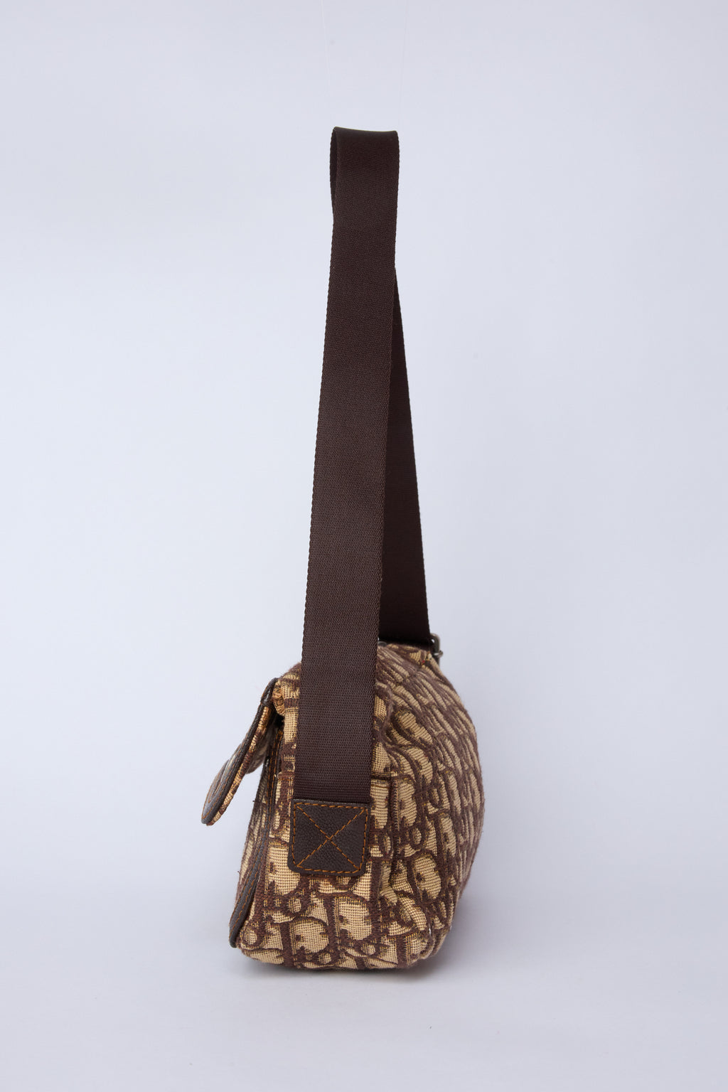 DIOR BROWN TROTTER FLIGHT BAG