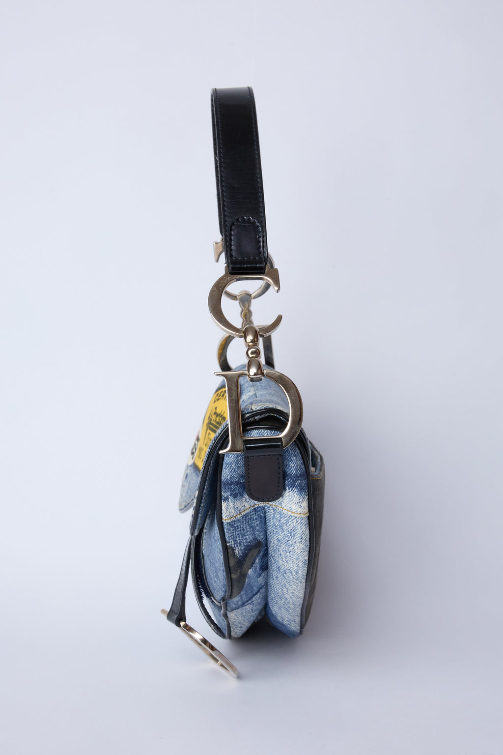 DIOR DENIM SPEEDWAY SADDLE