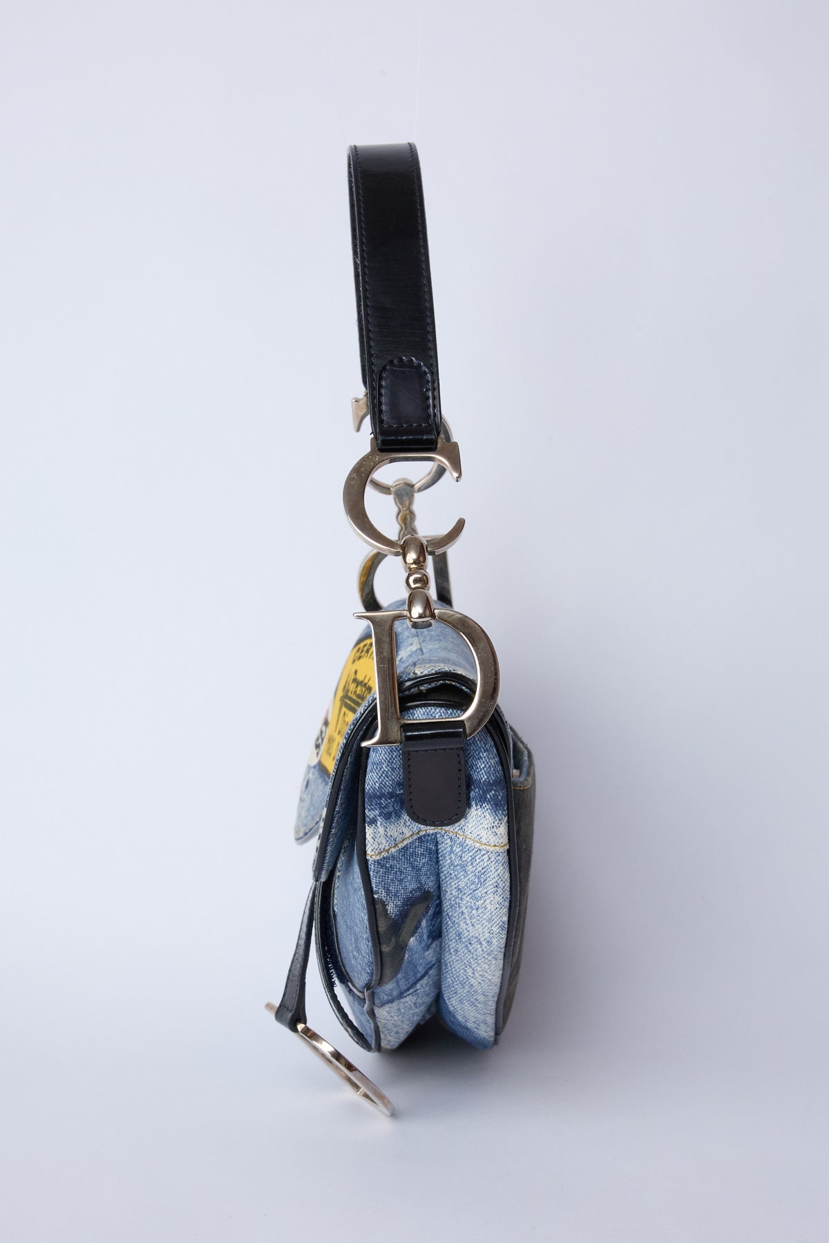DIOR DENIM SPEEDWAY SADDLE
