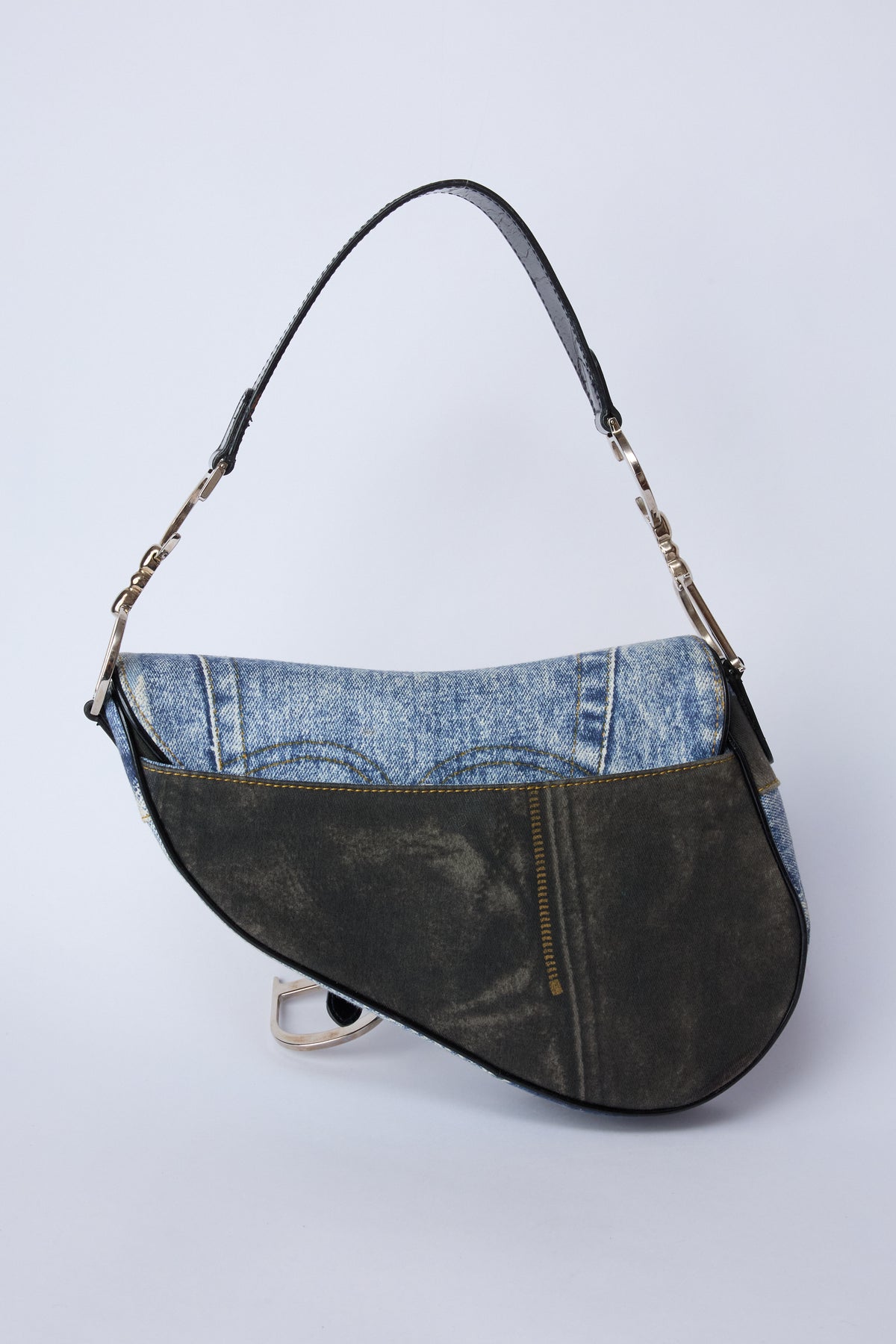 DIOR DENIM SPEEDWAY SADDLE