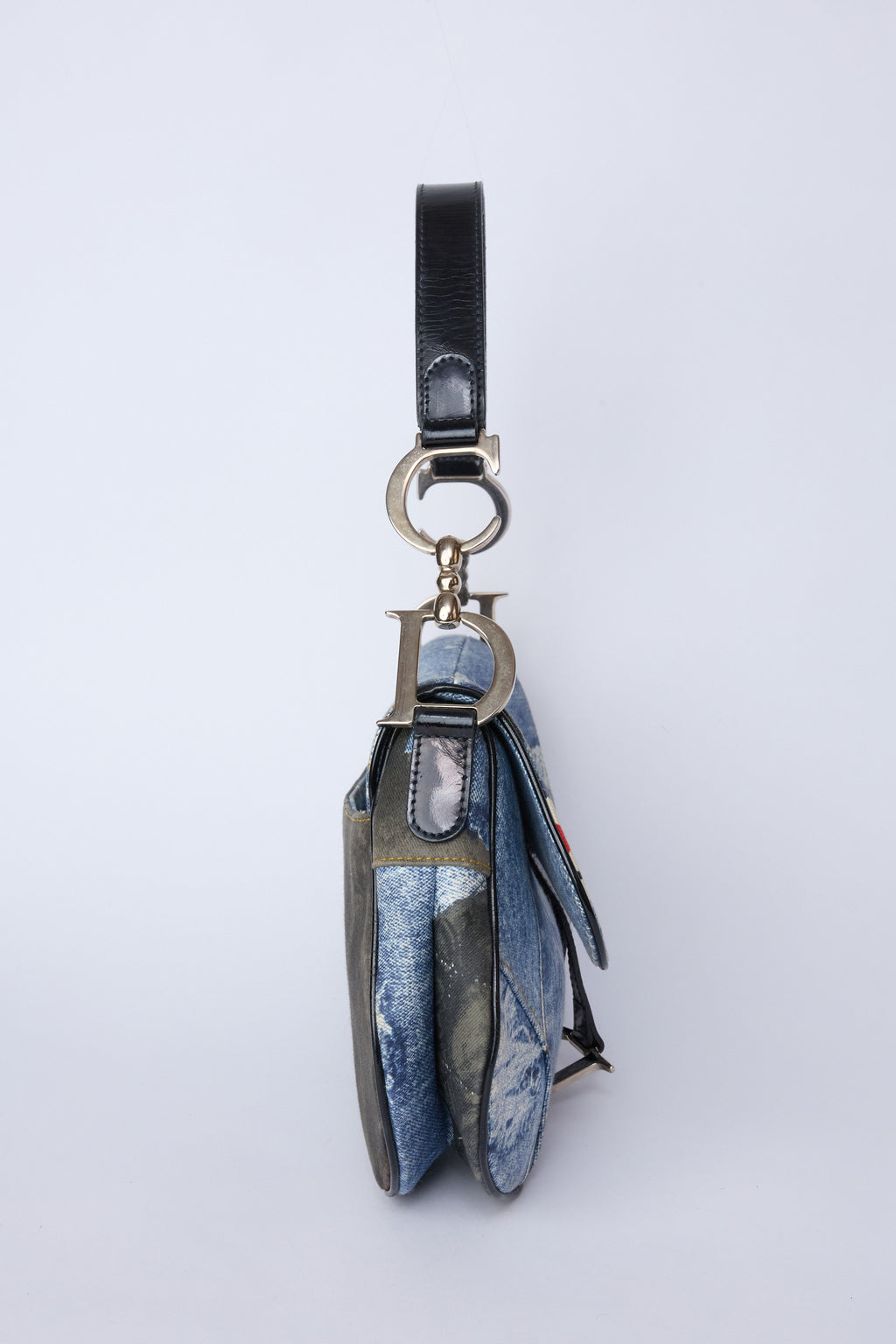 DIOR DENIM SPEEDWAY SADDLE