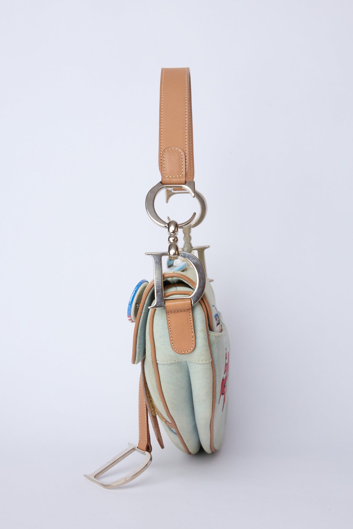 LIMITED EDITION DIOR DENIM MISS DIORELLA SADDLE