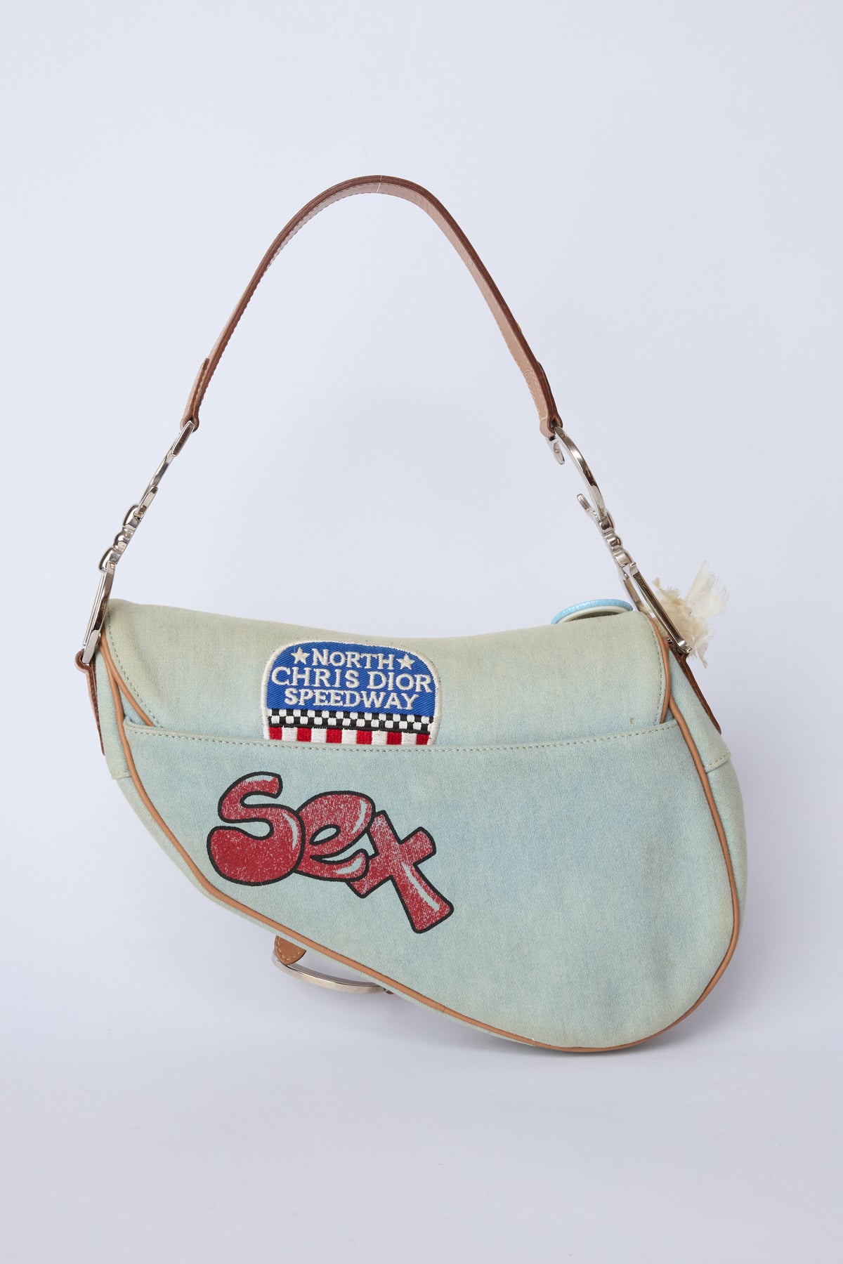 LIMITED EDITION DIOR DENIM MISS DIORELLA SADDLE