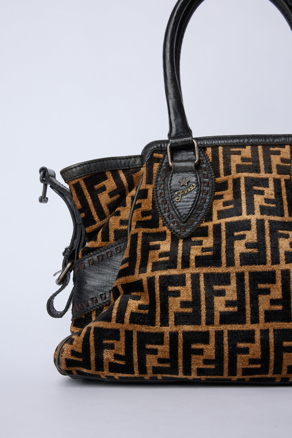 FENDI VELVET CHEF DE JOUR BAG