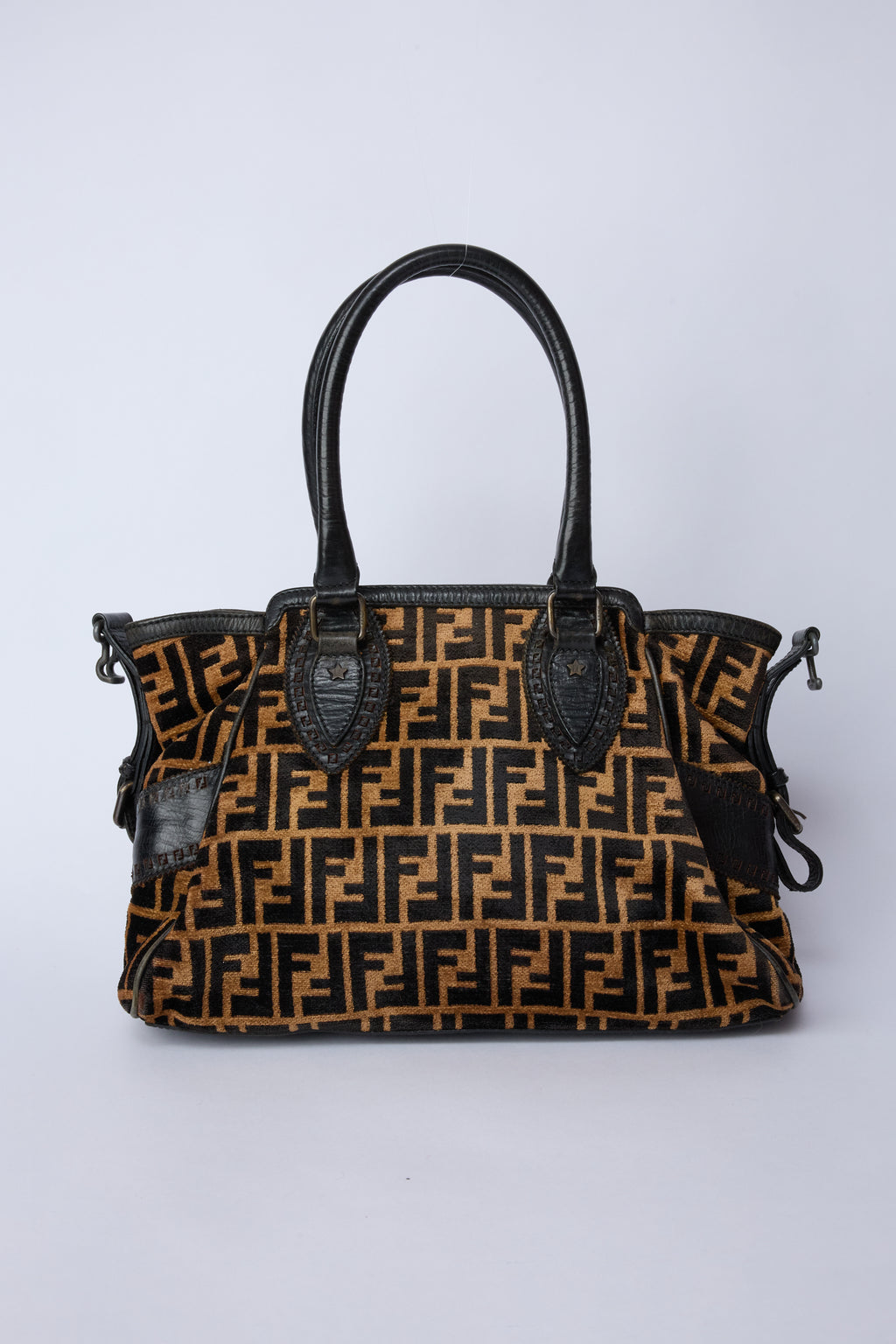 FENDI VELVET CHEF DE JOUR BAG
