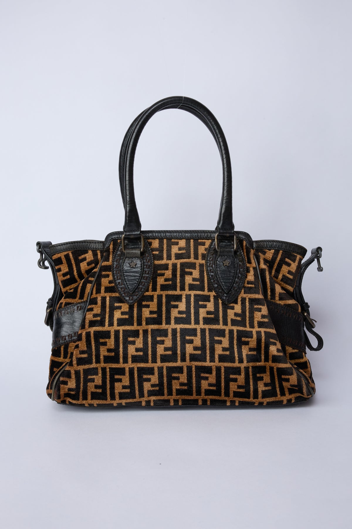 FENDI VELVET CHEF DE JOUR BAG
