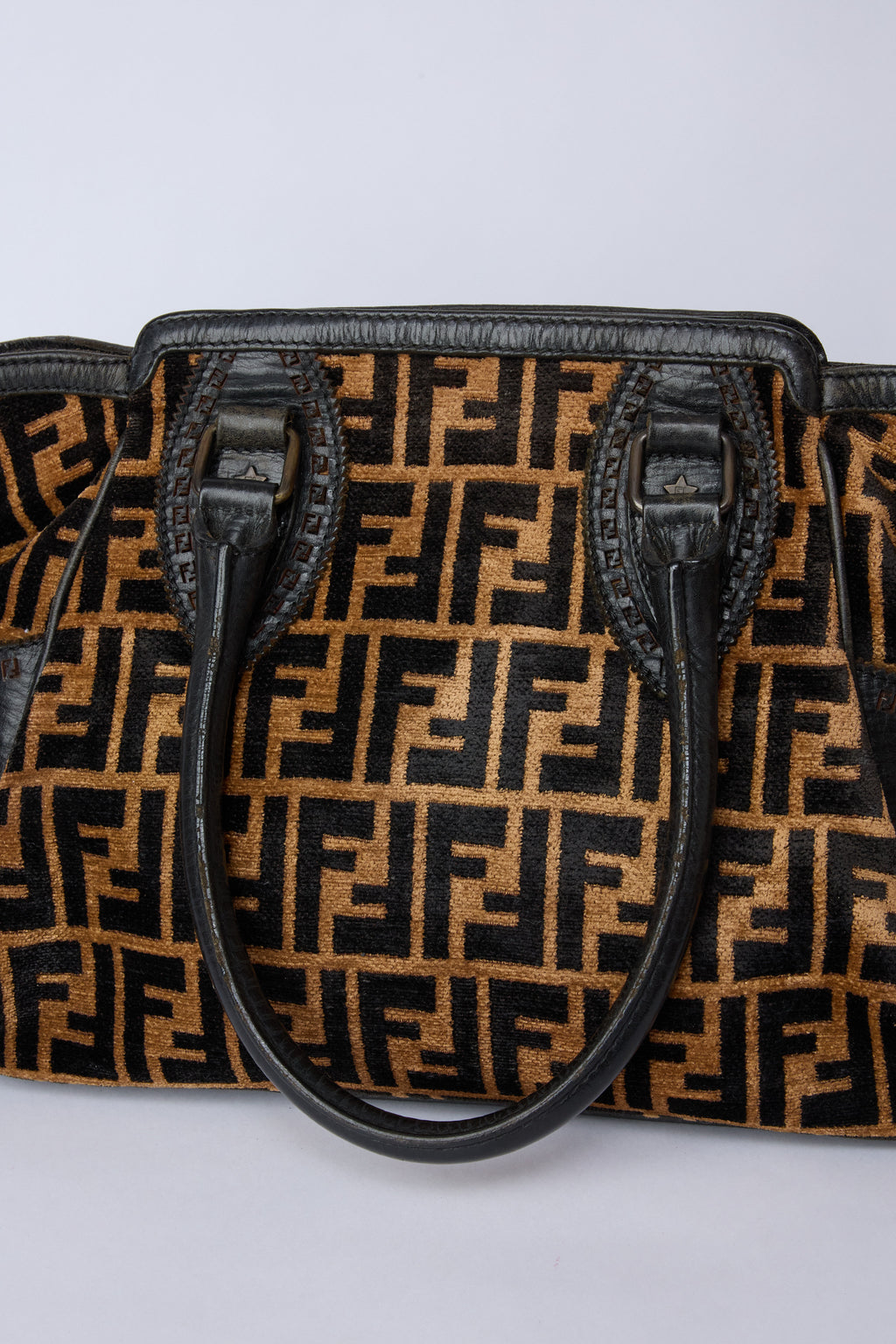 FENDI VELVET CHEF DE JOUR BAG