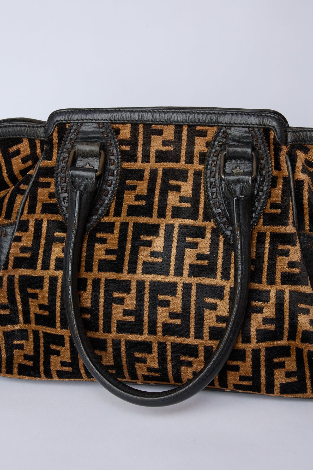 FENDI VELVET CHEF DE JOUR BAG