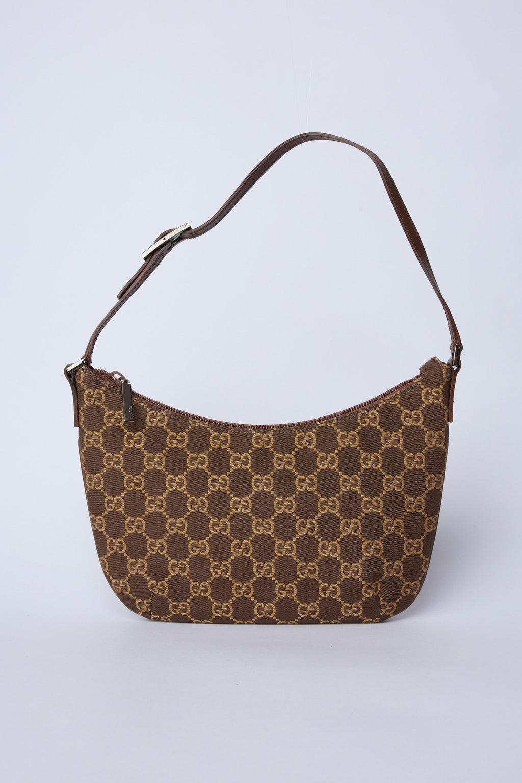 GUCCI BROWN GG POCHETTE