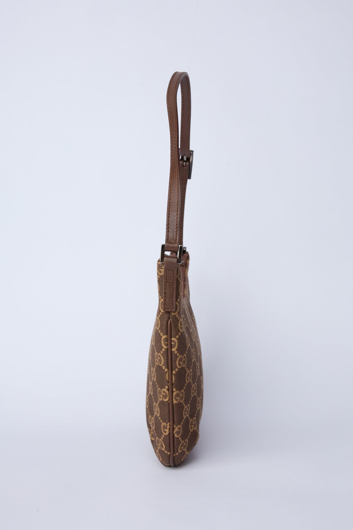 GUCCI BROWN GG POCHETTE