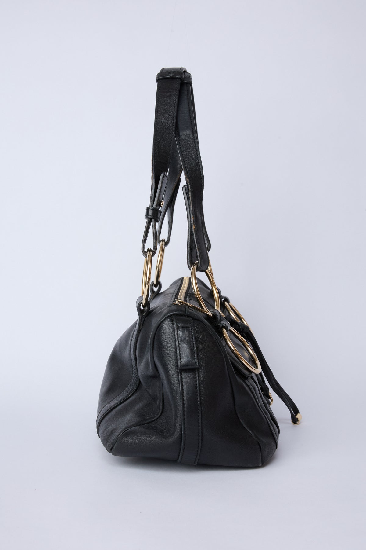 YSL LACEUP RING BOWLER