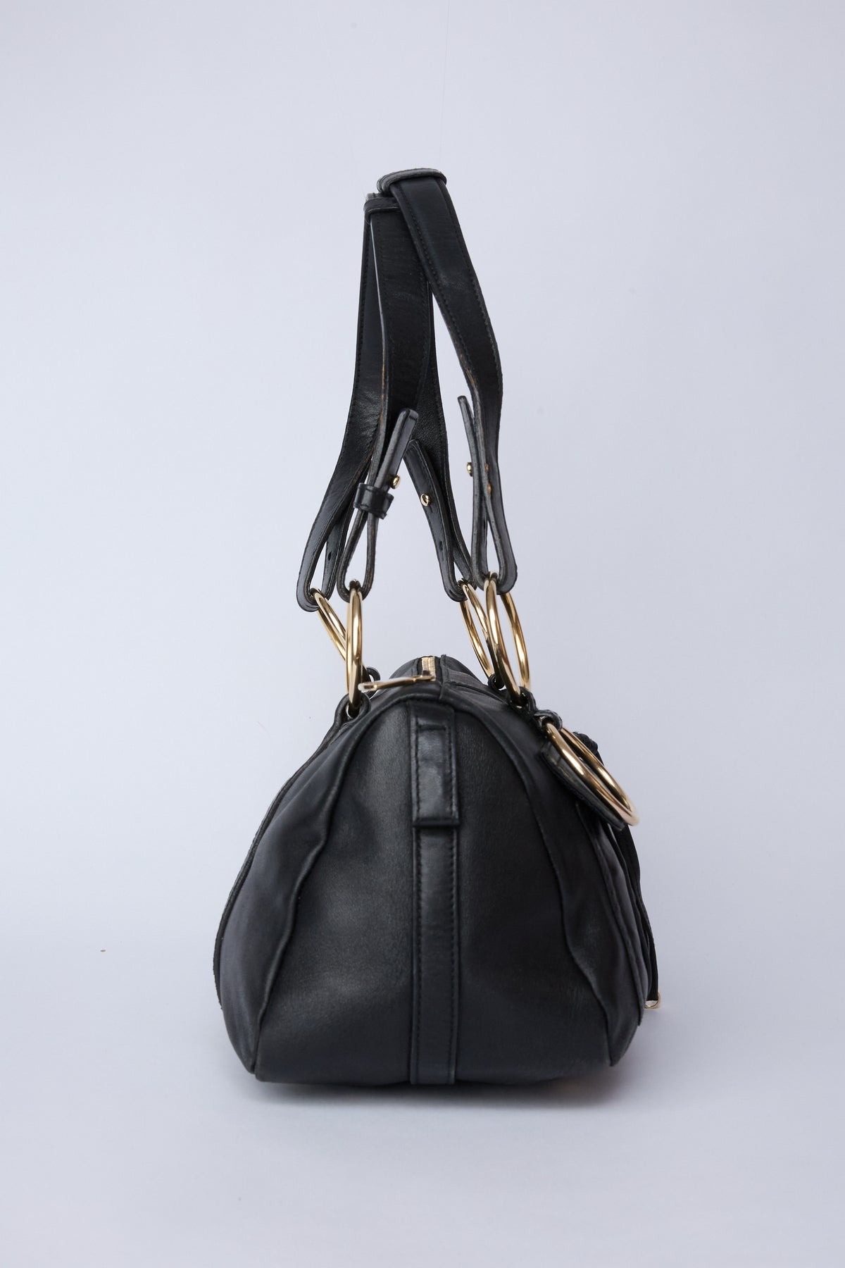 YSL LACEUP RING BOWLER