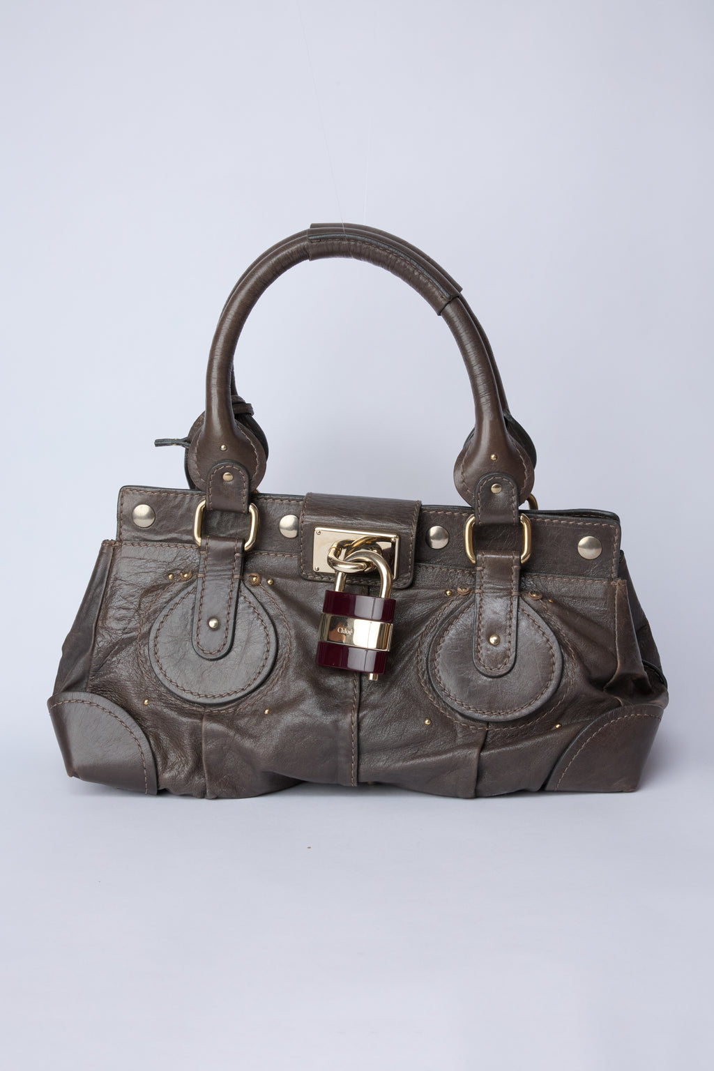 CHLOE MOKA GREY PLEXO PADDINGTON