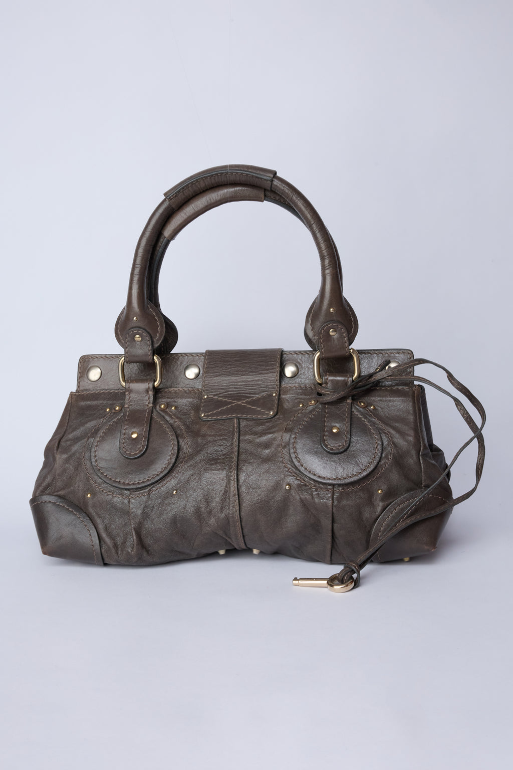CHLOE MOKA GREY PLEXO PADDINGTON