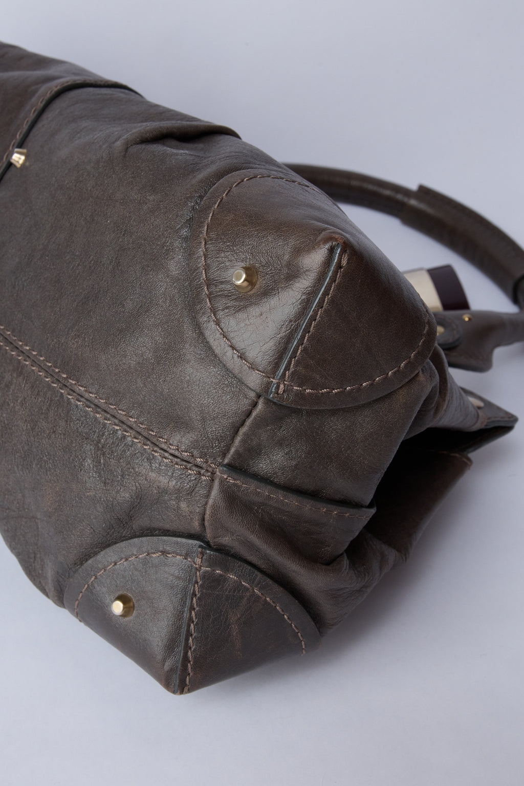 CHLOE MOKA GREY PLEXO PADDINGTON