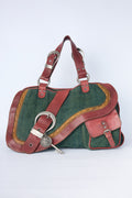 DIOR DENIM GAUCHO BAG