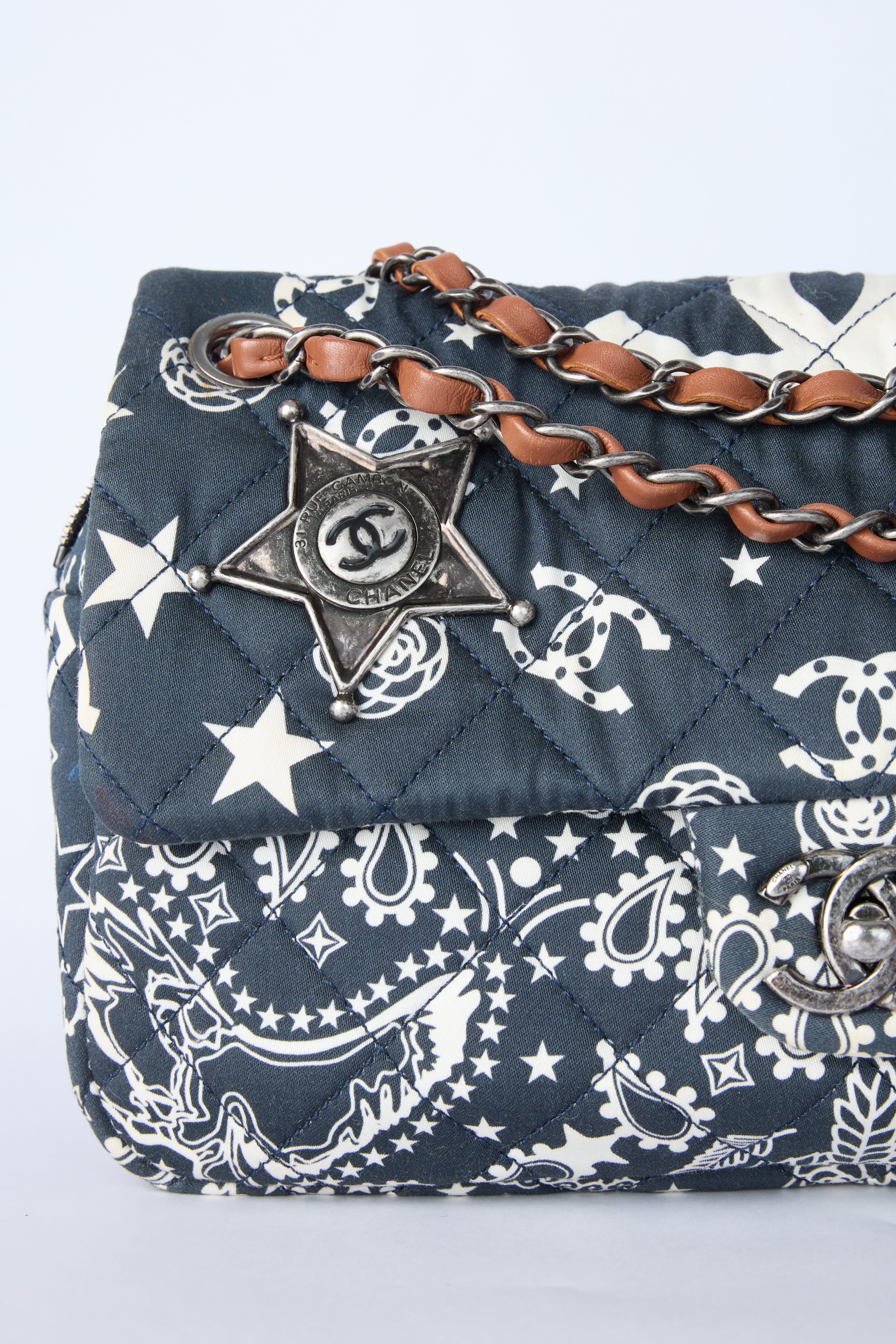 CHANEL PARIS DALLAS BANDANA FLAP