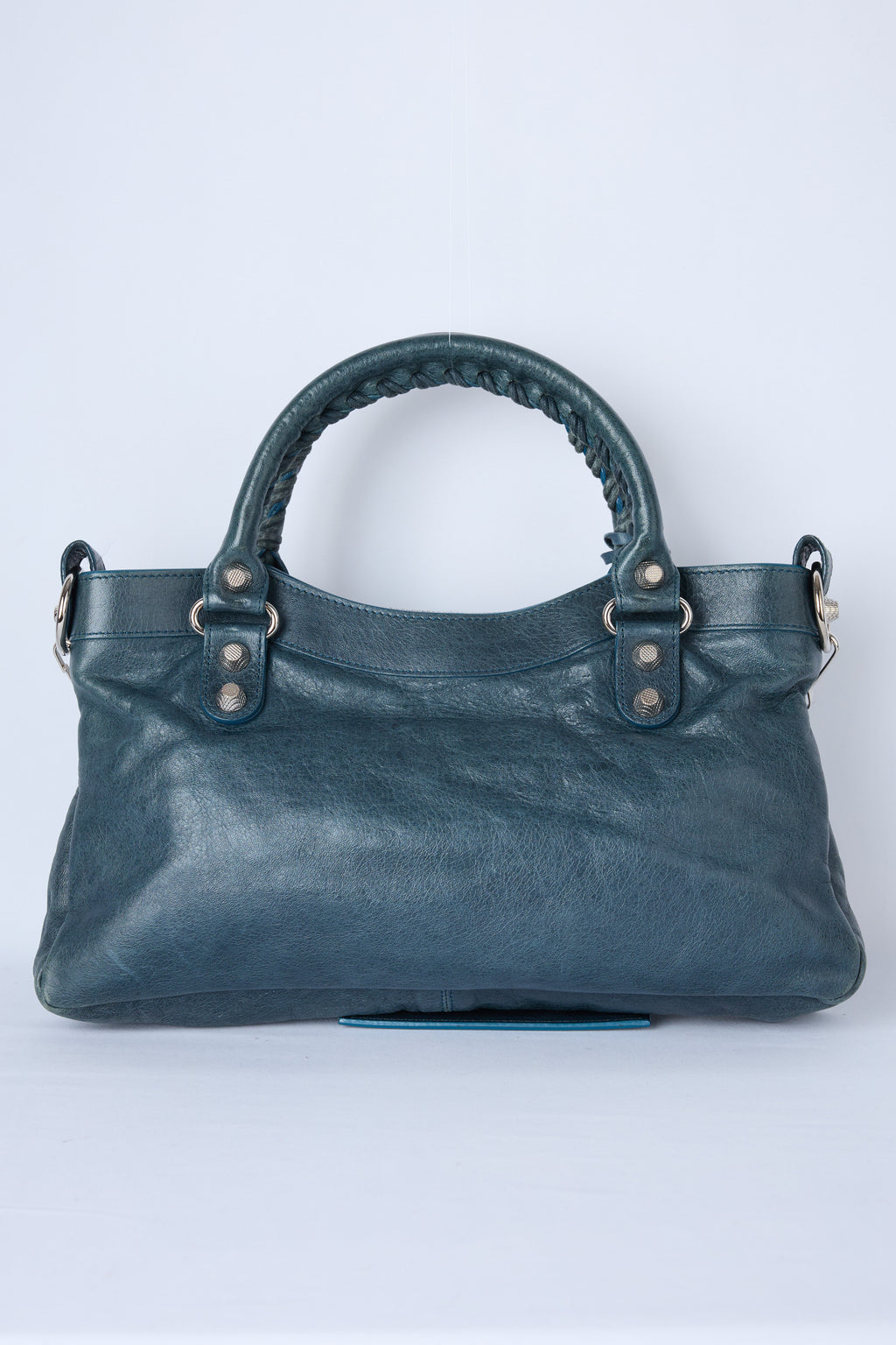 BALENCIAGA TEAL FIRST BAG