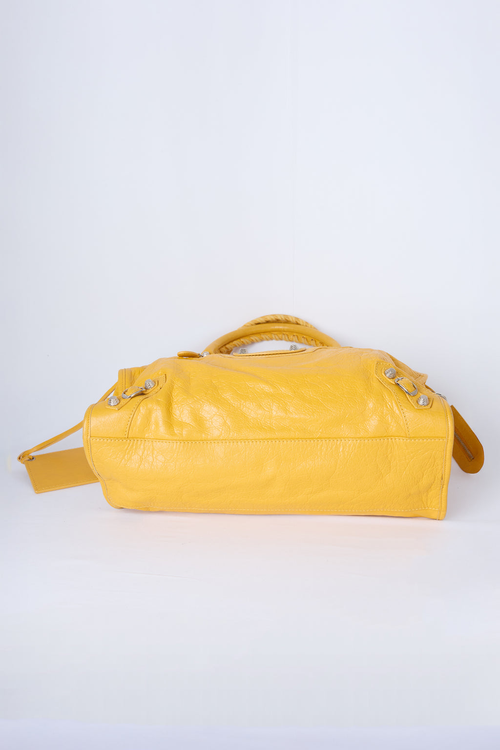 BALENCIAGA YELLOW MEDIUM BAG