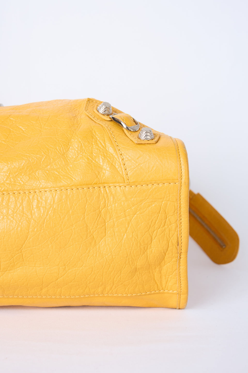 BALENCIAGA YELLOW MEDIUM BAG