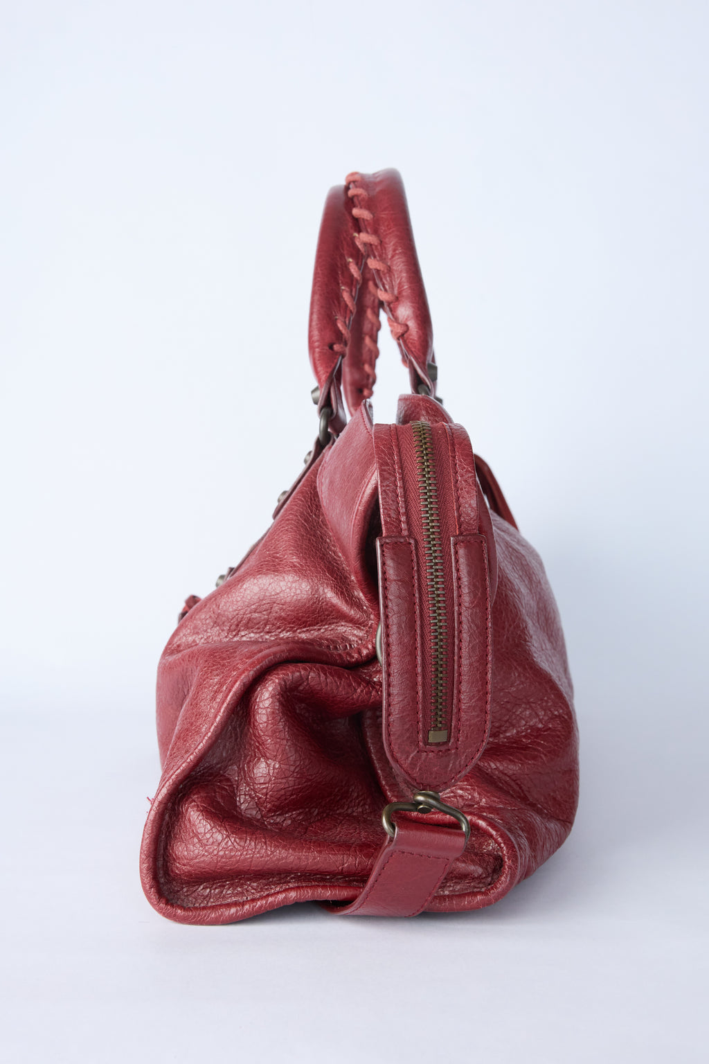 BALENCIAGA RED CITY BAG