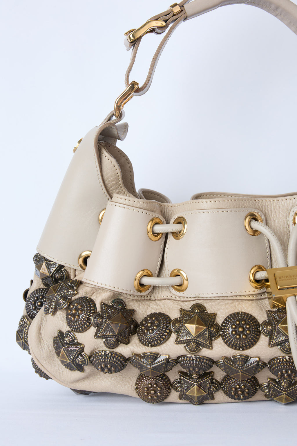 RARE BURBERRY PRORSUM MASON WARRIOR HOBO