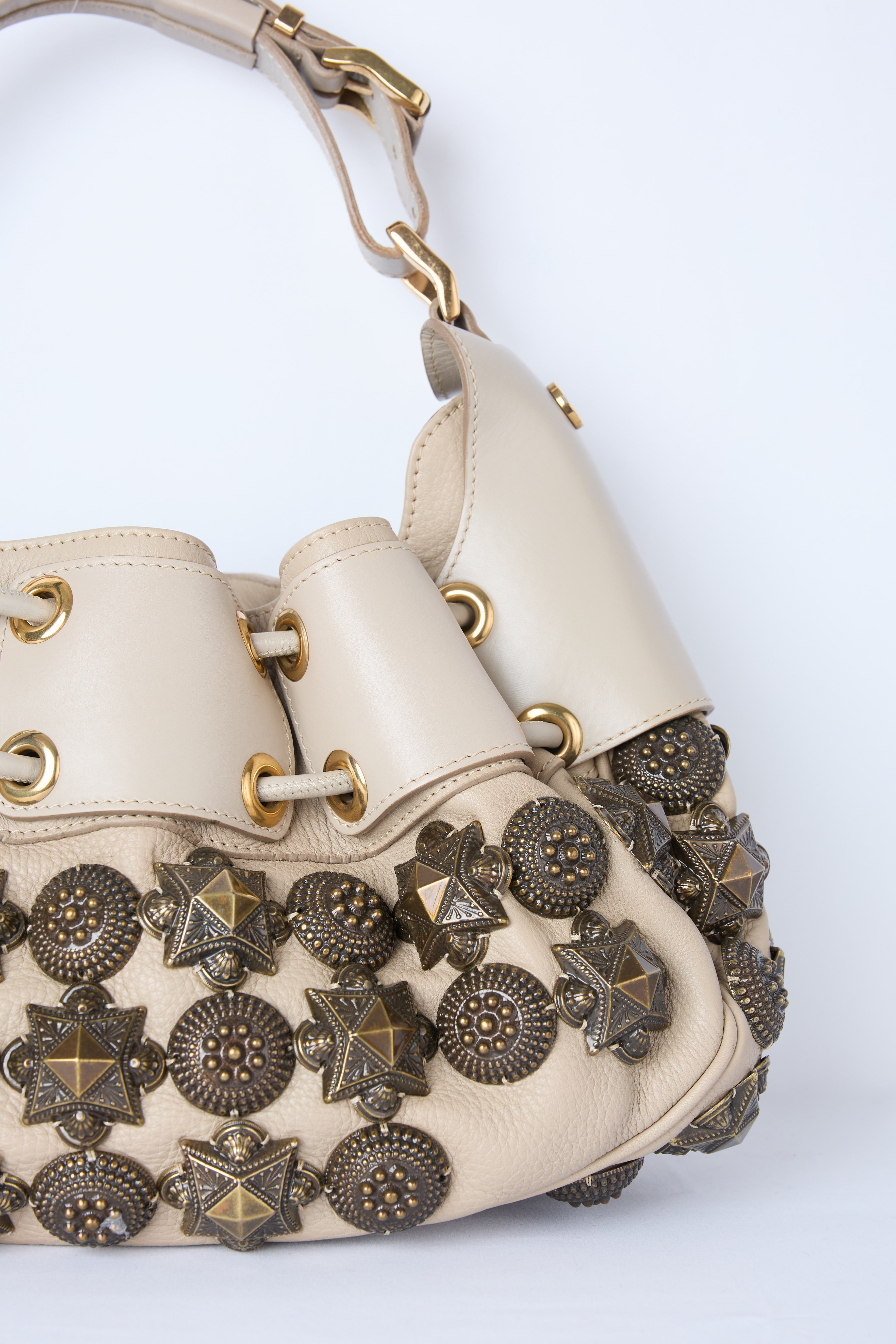 RARE BURBERRY PRORSUM MASON WARRIOR HOBO