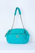 CHANEL BLUE BUBBLE BAG