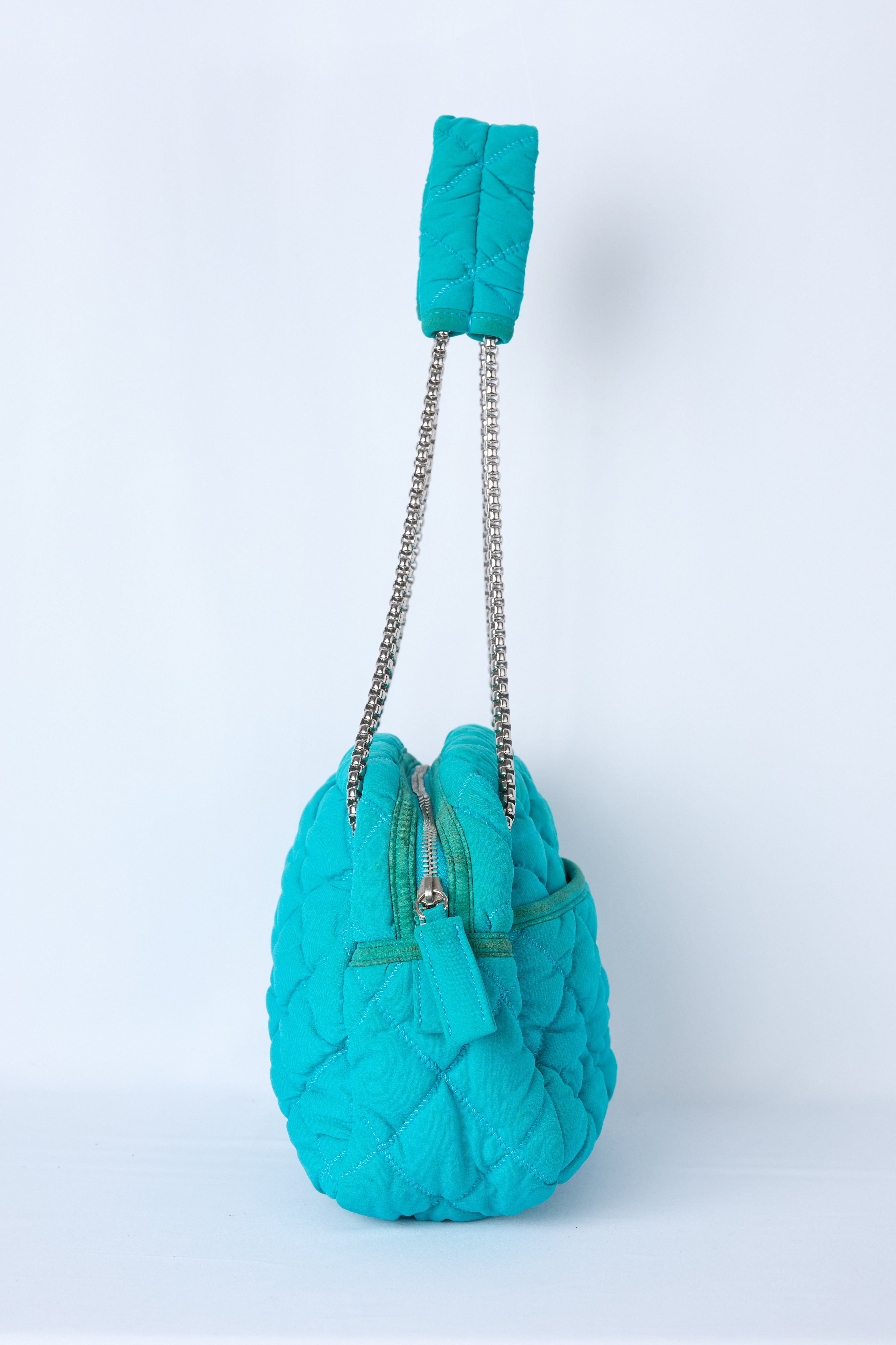 CHANEL BLUE BUBBLE BAG