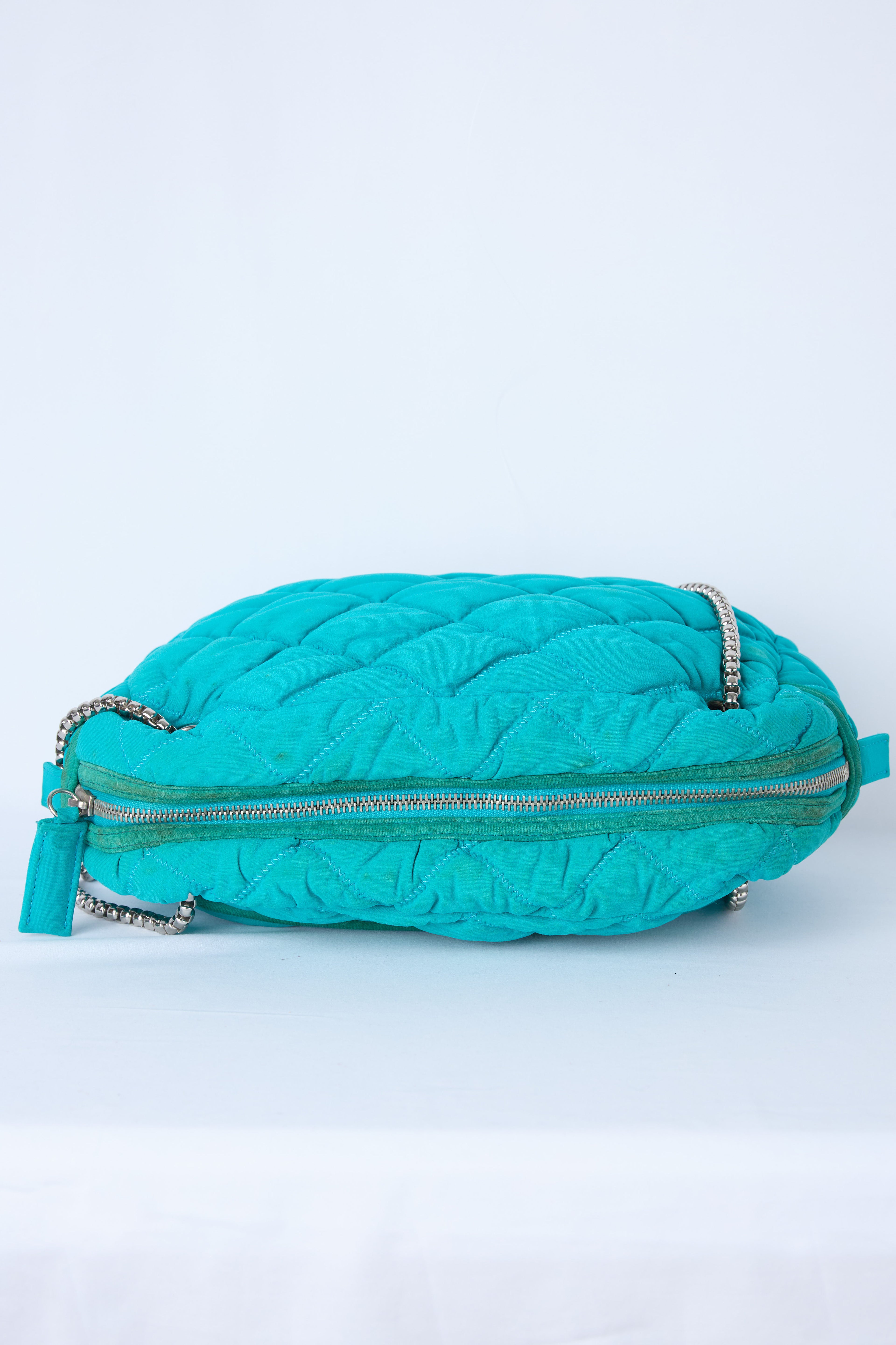 CHANEL BLUE BUBBLE BAG