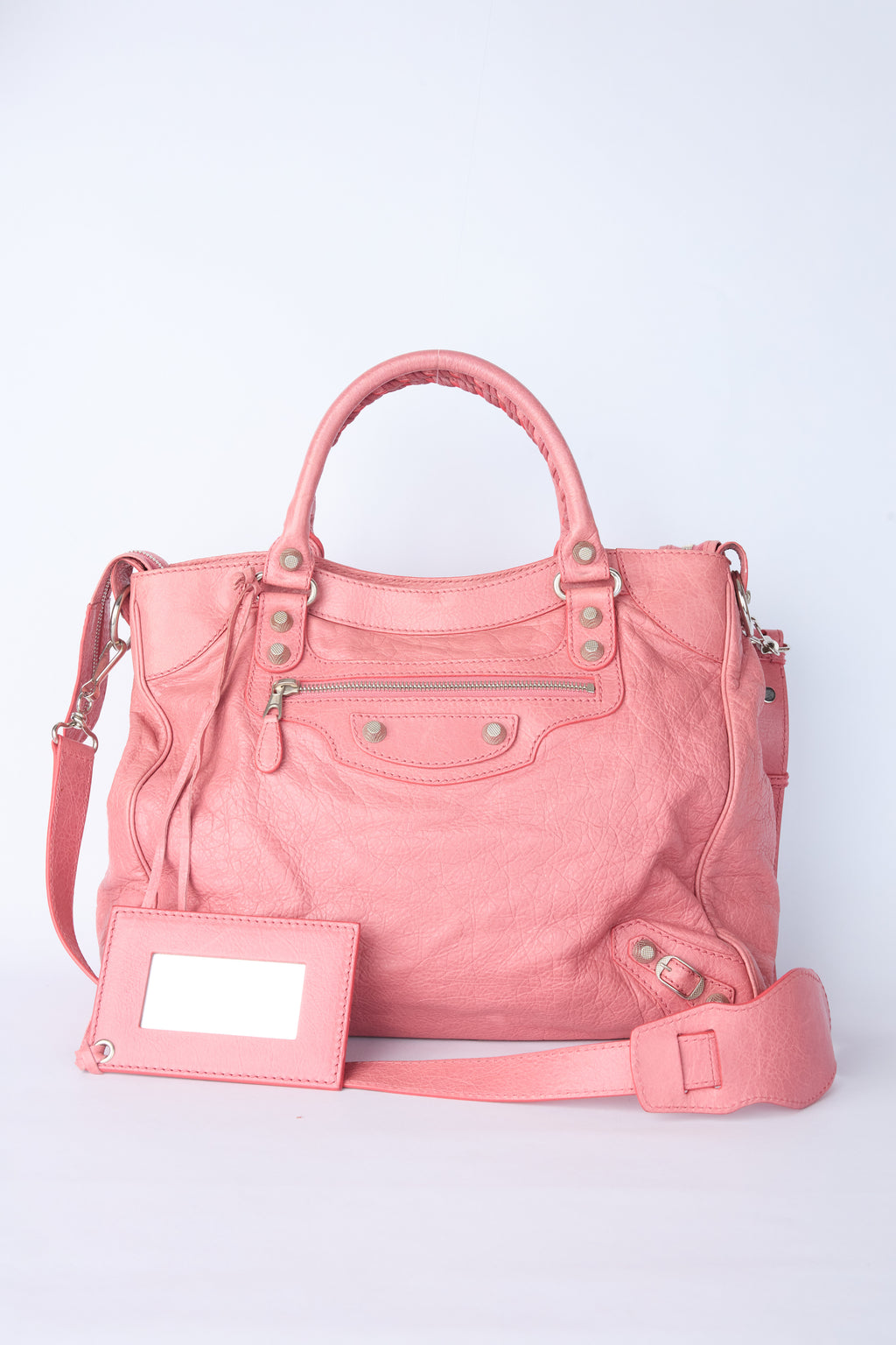 BALENCIAGA PINK MOTORCROSS VELO CITY