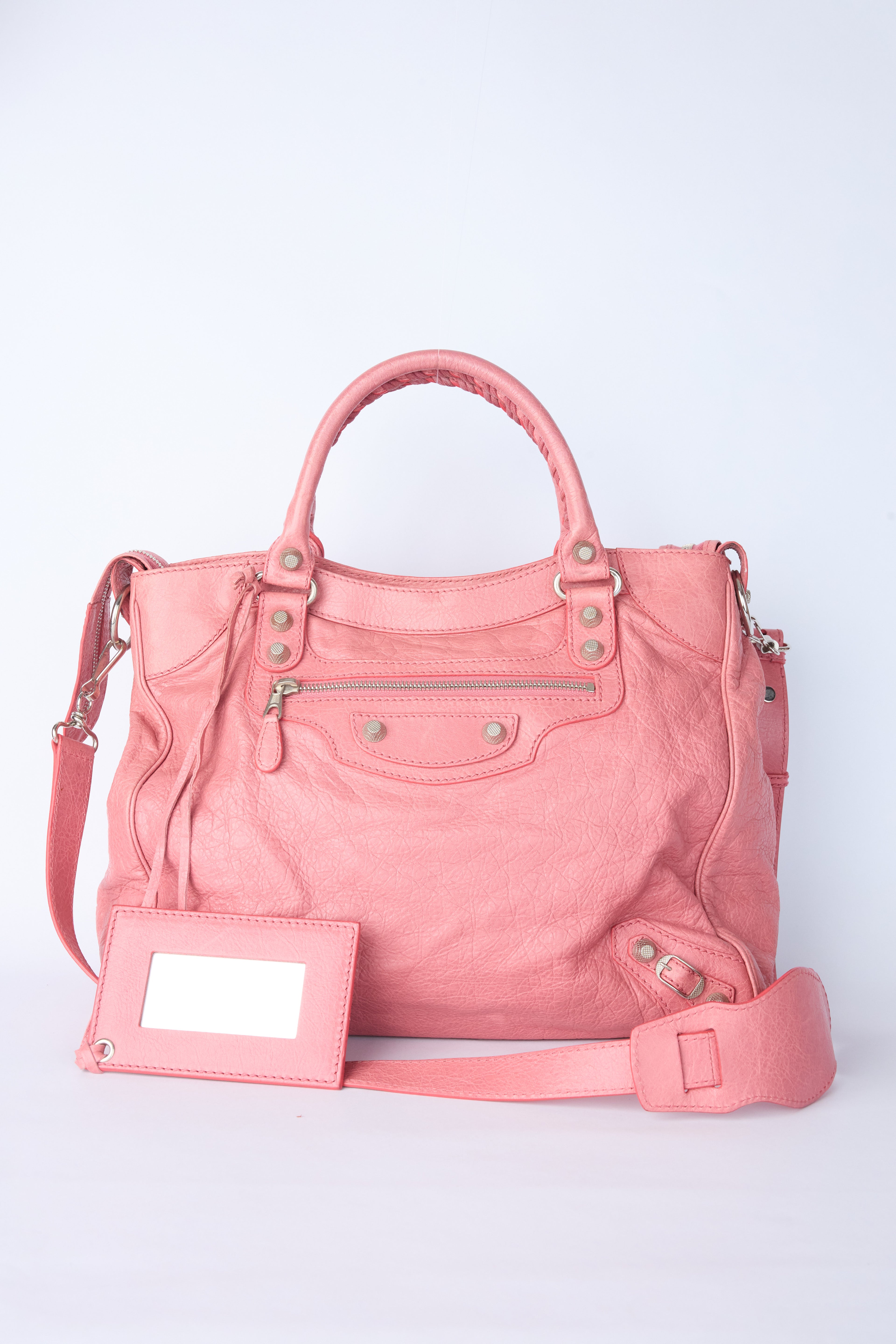 BALENCIAGA PINK MOTORCROSS VELO CITY