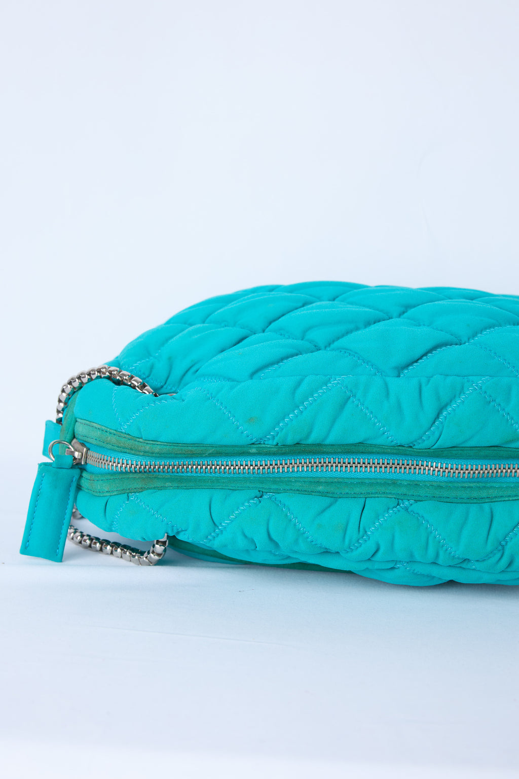 CHANEL BLUE BUBBLE BAG