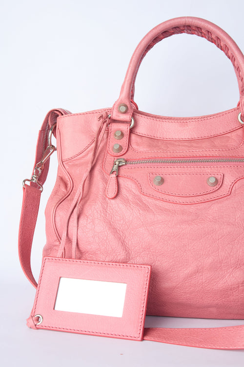 BALENCIAGA PINK MOTORCROSS VELO CITY