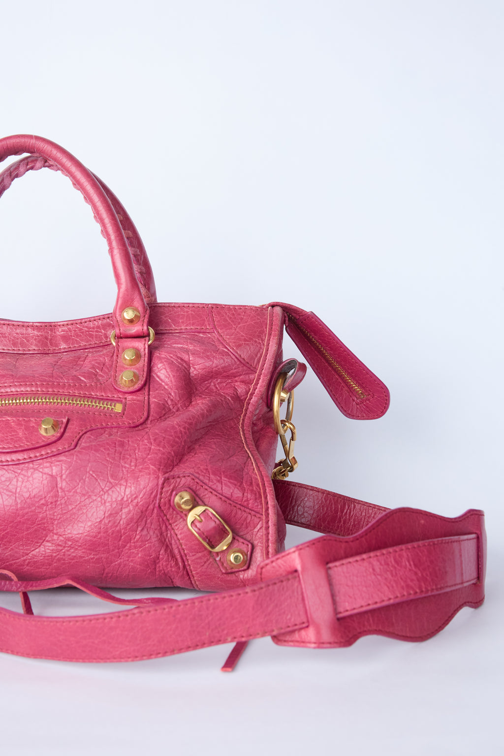 BALENCIAGA PINK MINI CITY