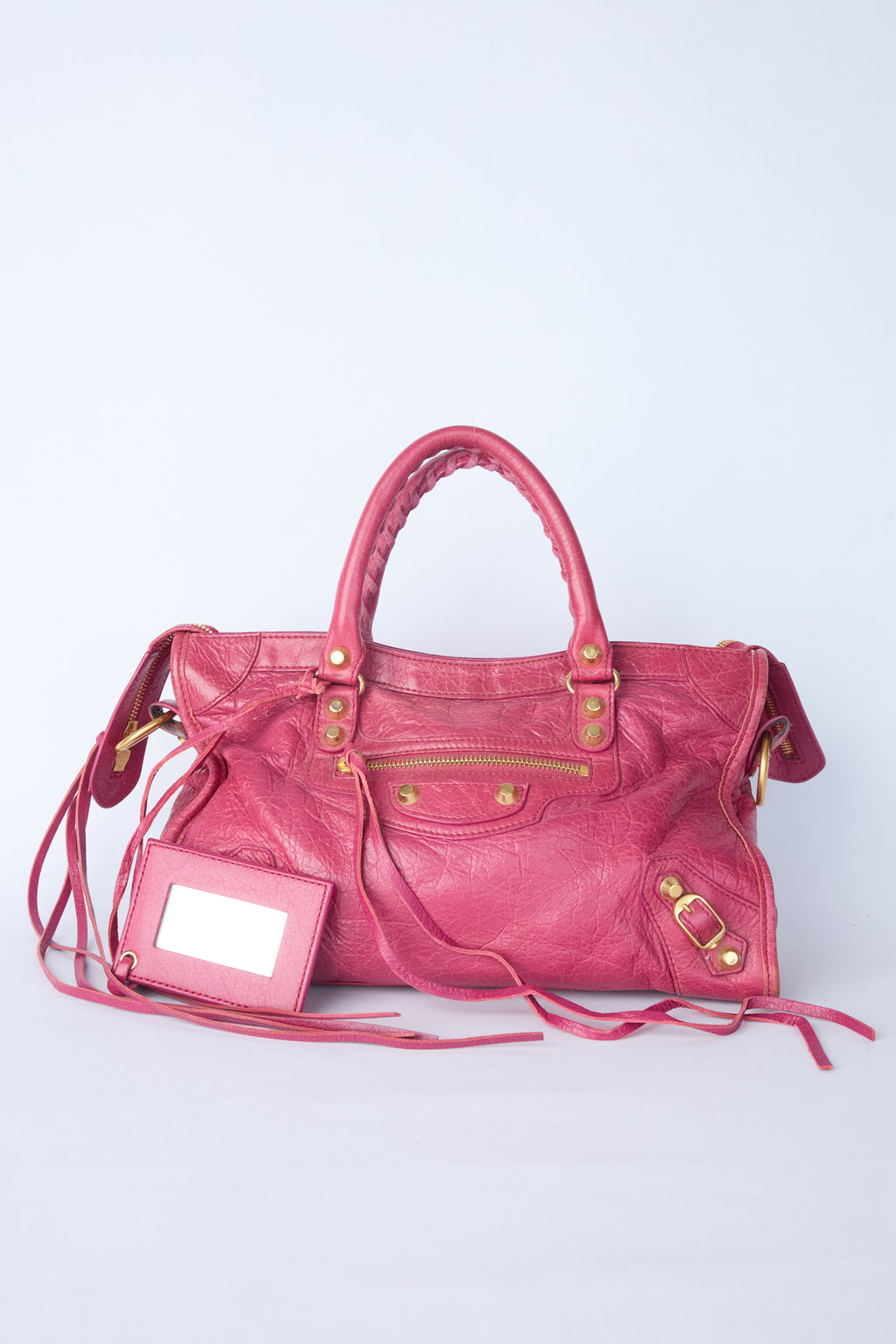 BALENCIAGA PINK MINI CITY