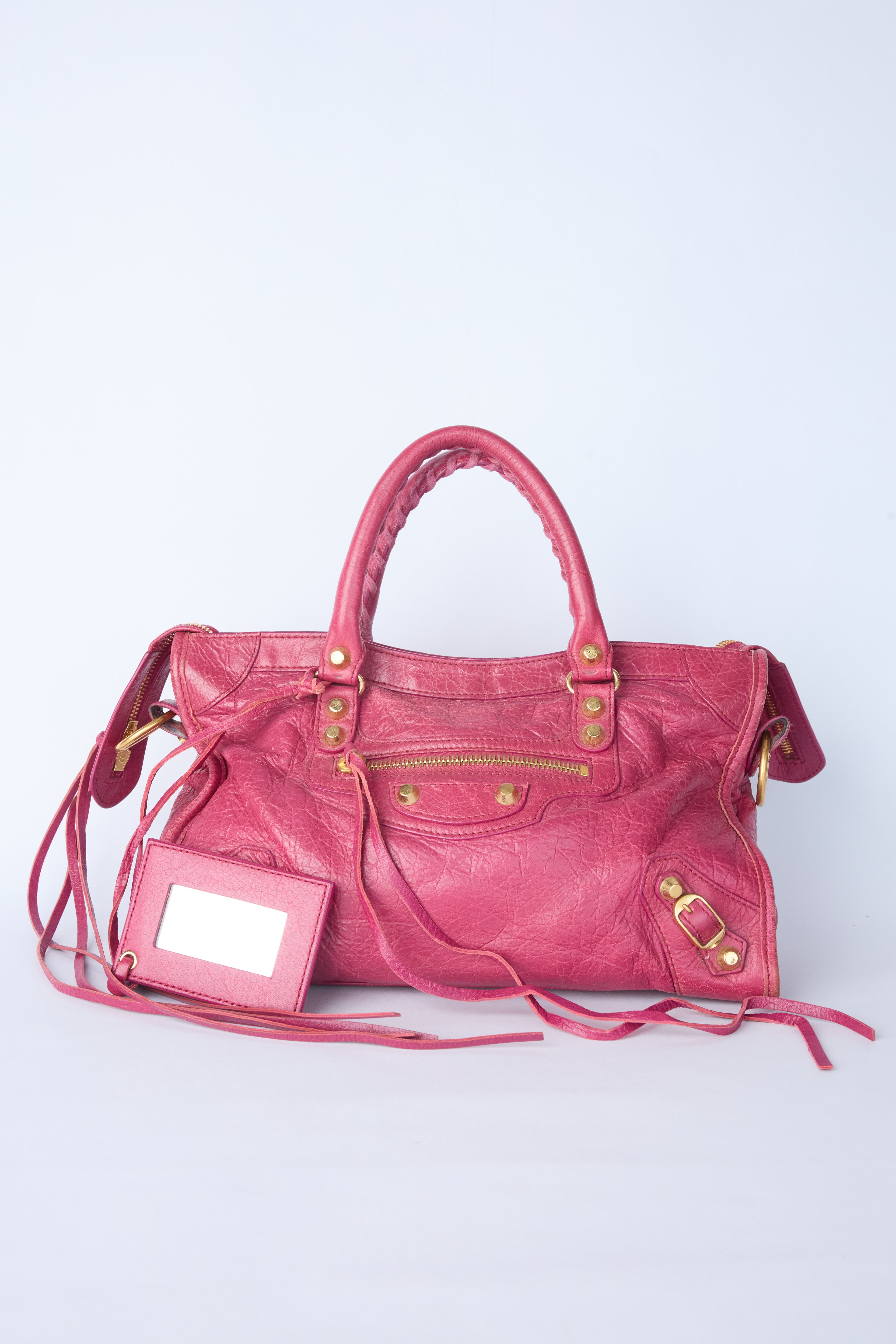 BALENCIAGA PINK MINI CITY