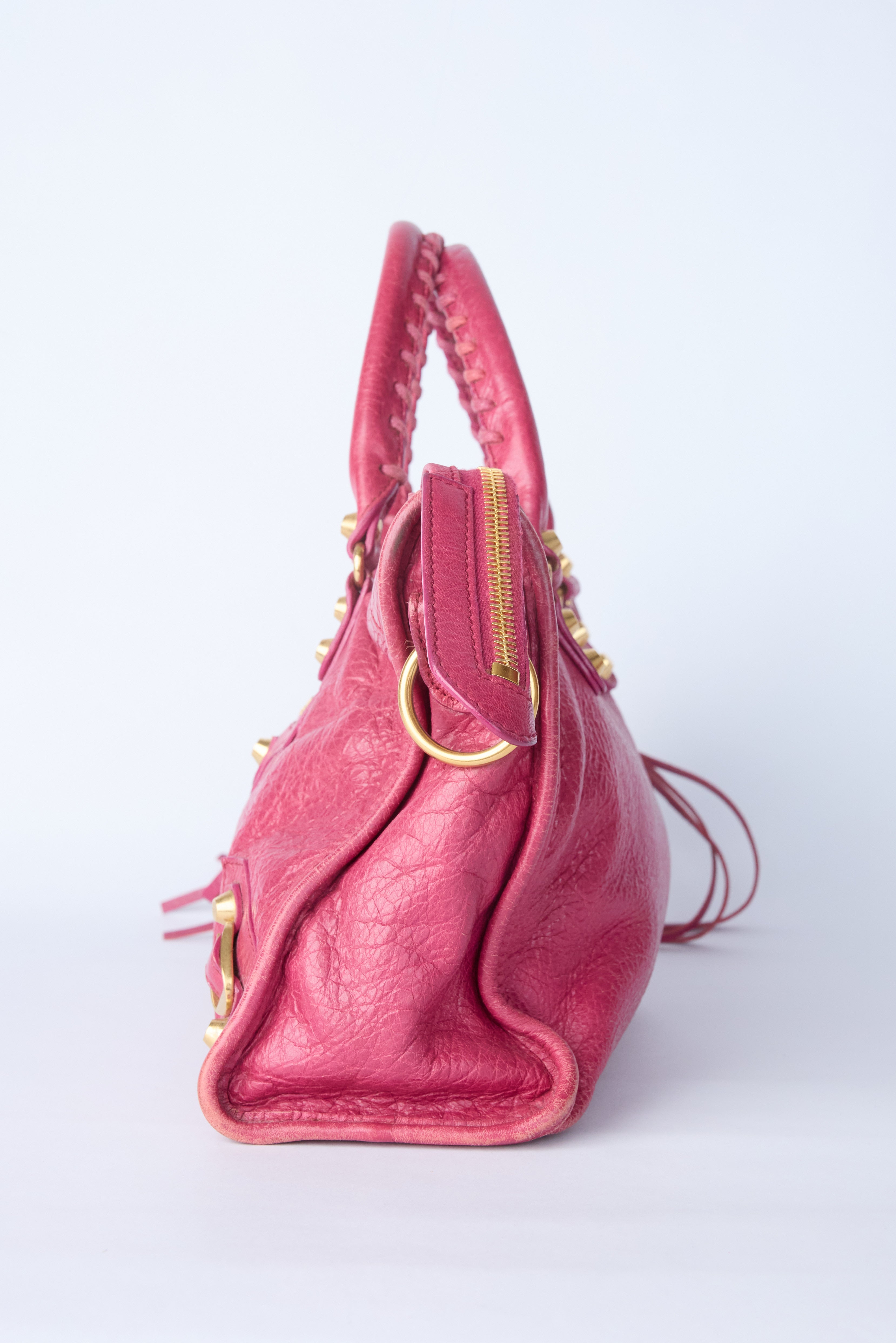 BALENCIAGA PINK MINI CITY