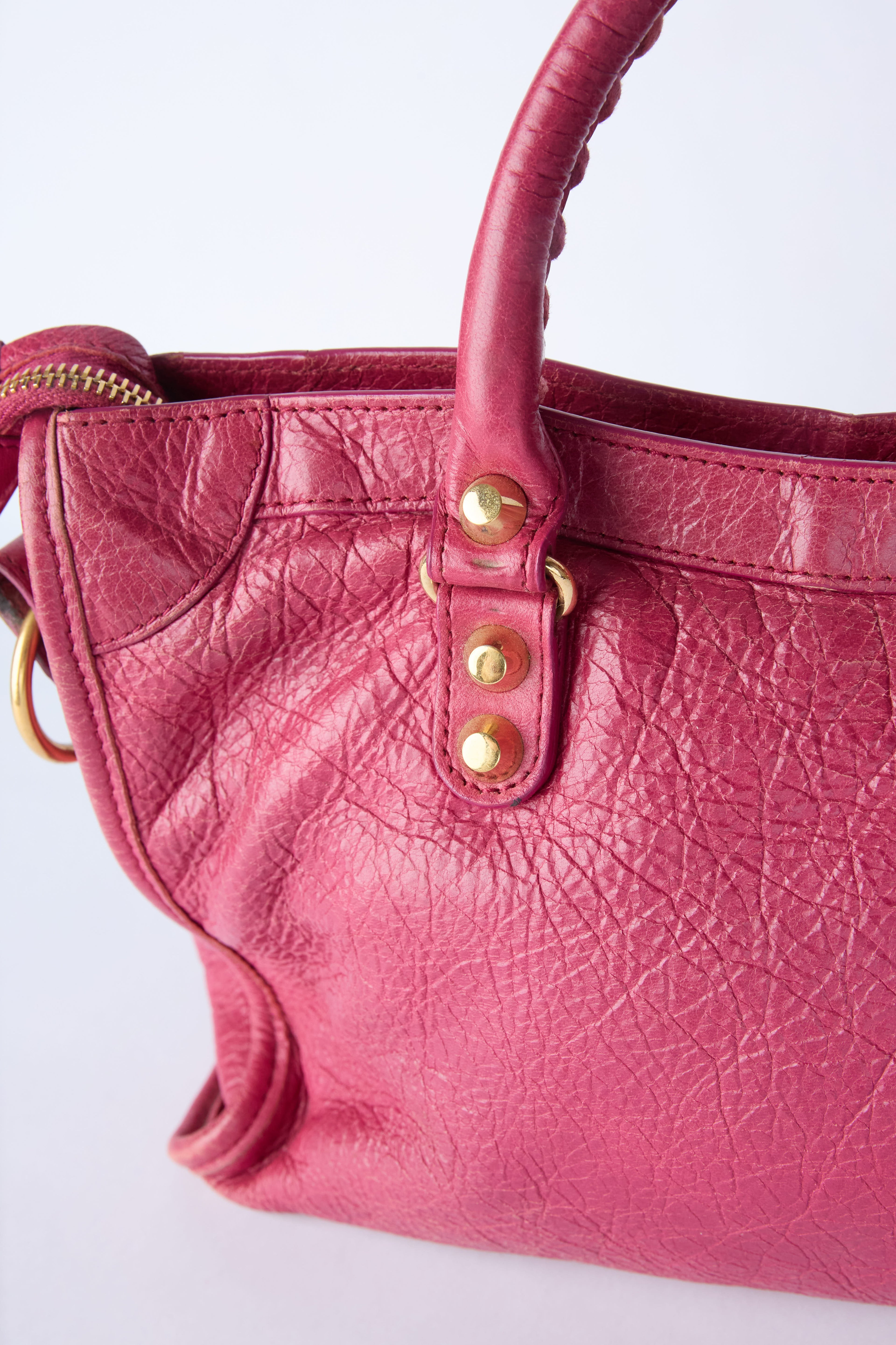 BALENCIAGA PINK MINI CITY