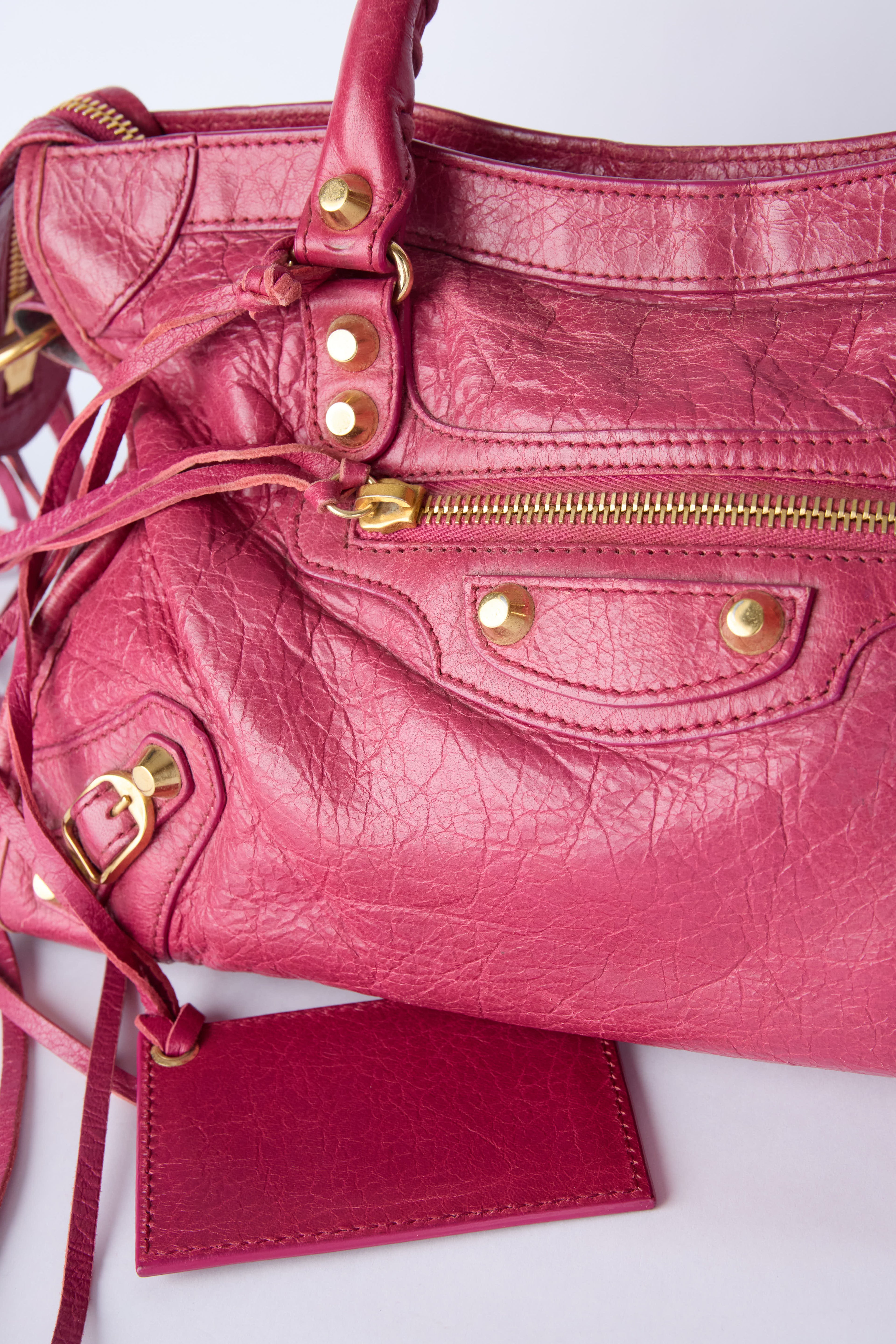 BALENCIAGA PINK MINI CITY