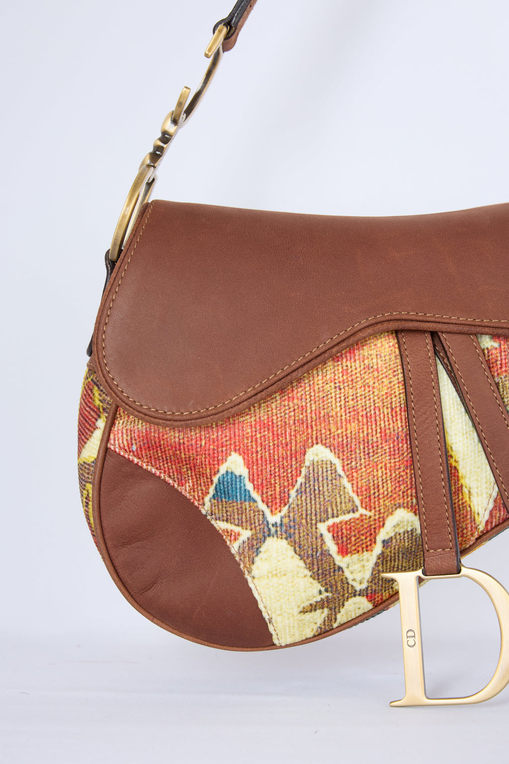 RARE DIOR IMPRESSION KILIM SADDLE